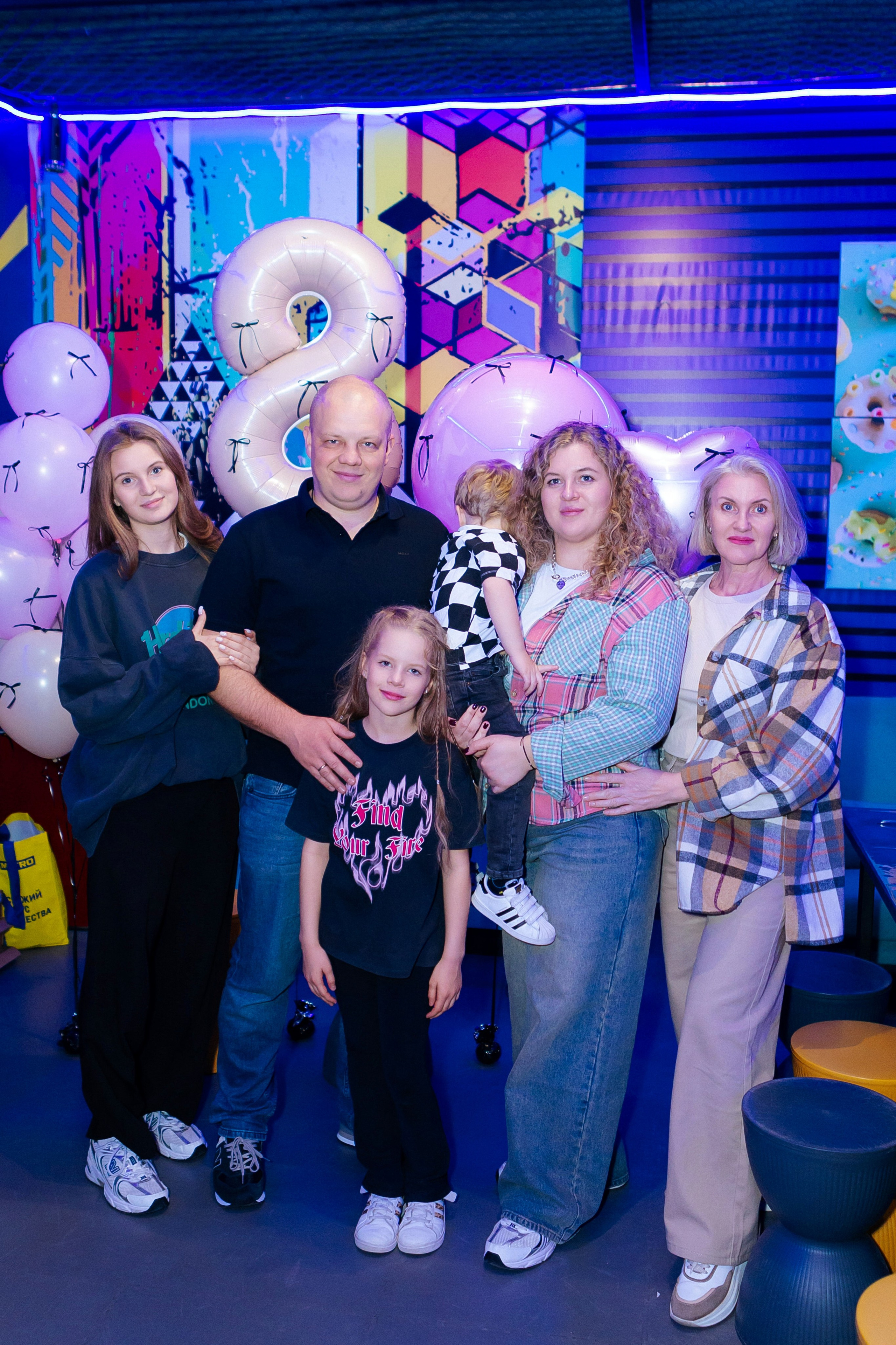 День рождения Евы. Семейный и детский фотограф в Москве Александра Мак