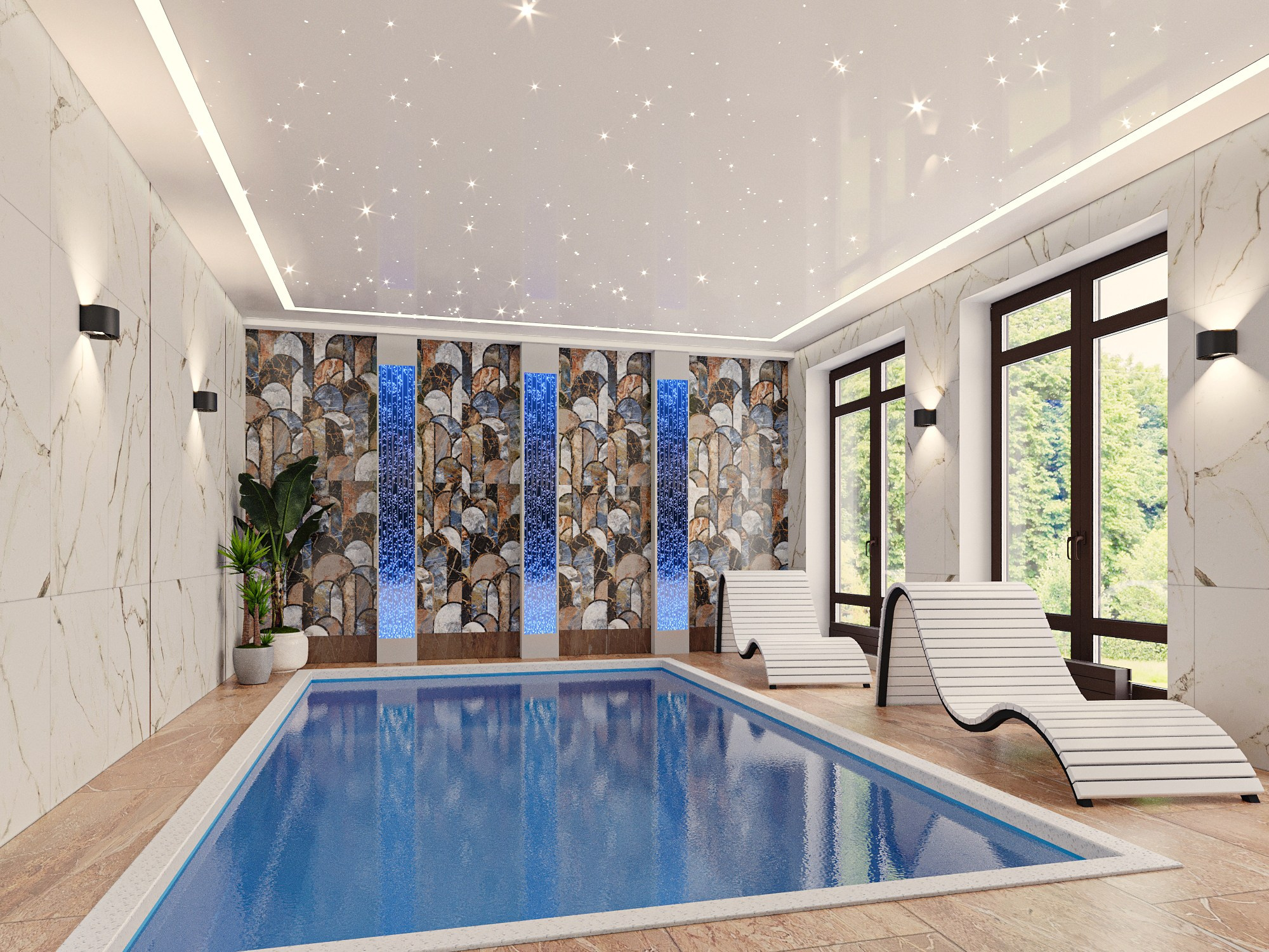 HOME SPA. Interior designer Nataliia Iksanova