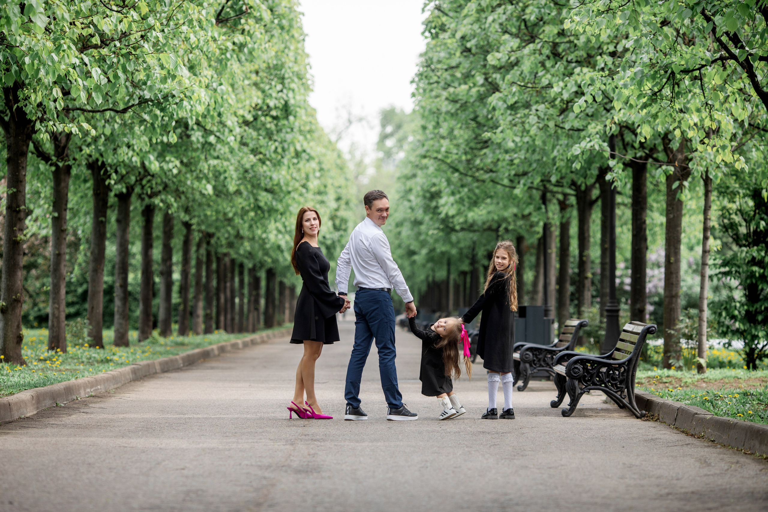 ПРОГУЛКА В ПАРКЕ ГОРЬКОГО. Семейный ФОТОГРАФ в Москве Елена Конд