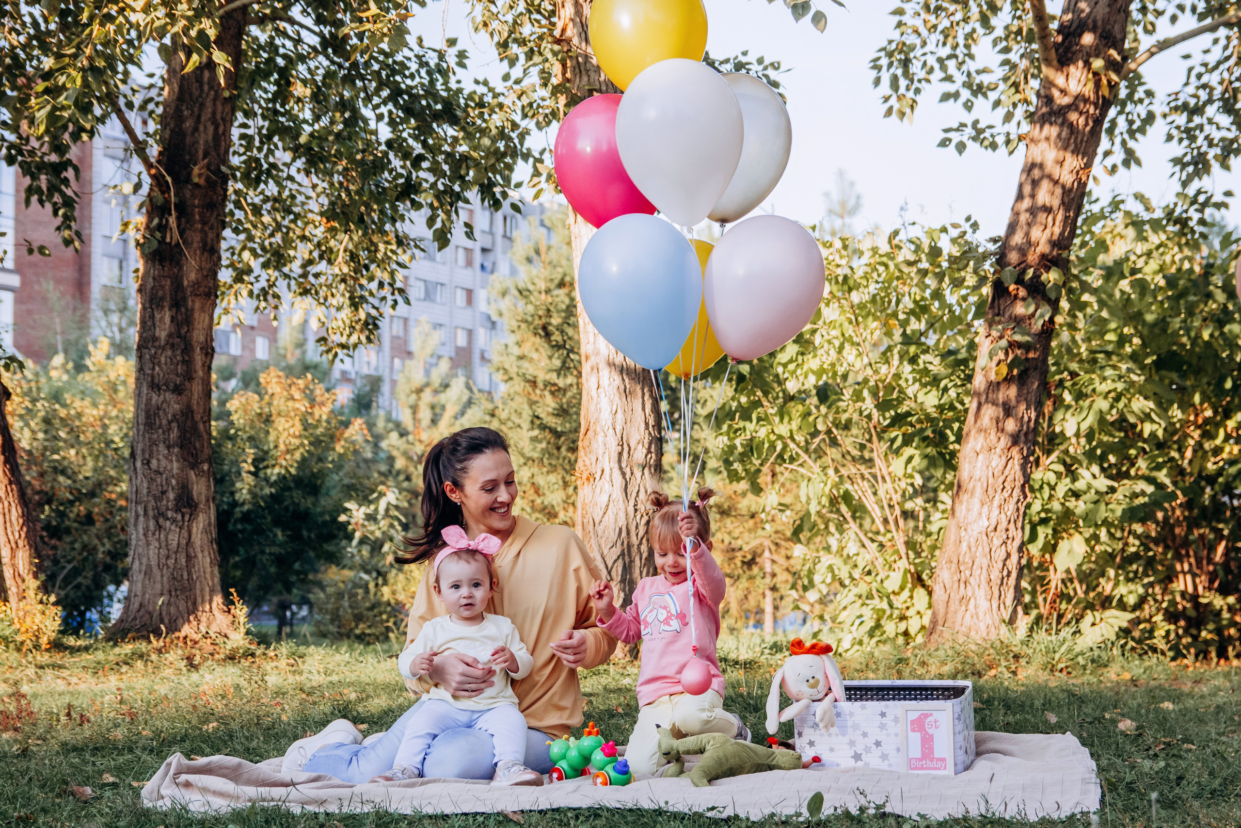День рождения Ани. Семейный и детский фотограф в г. Новосибирске Макеева Анастасия