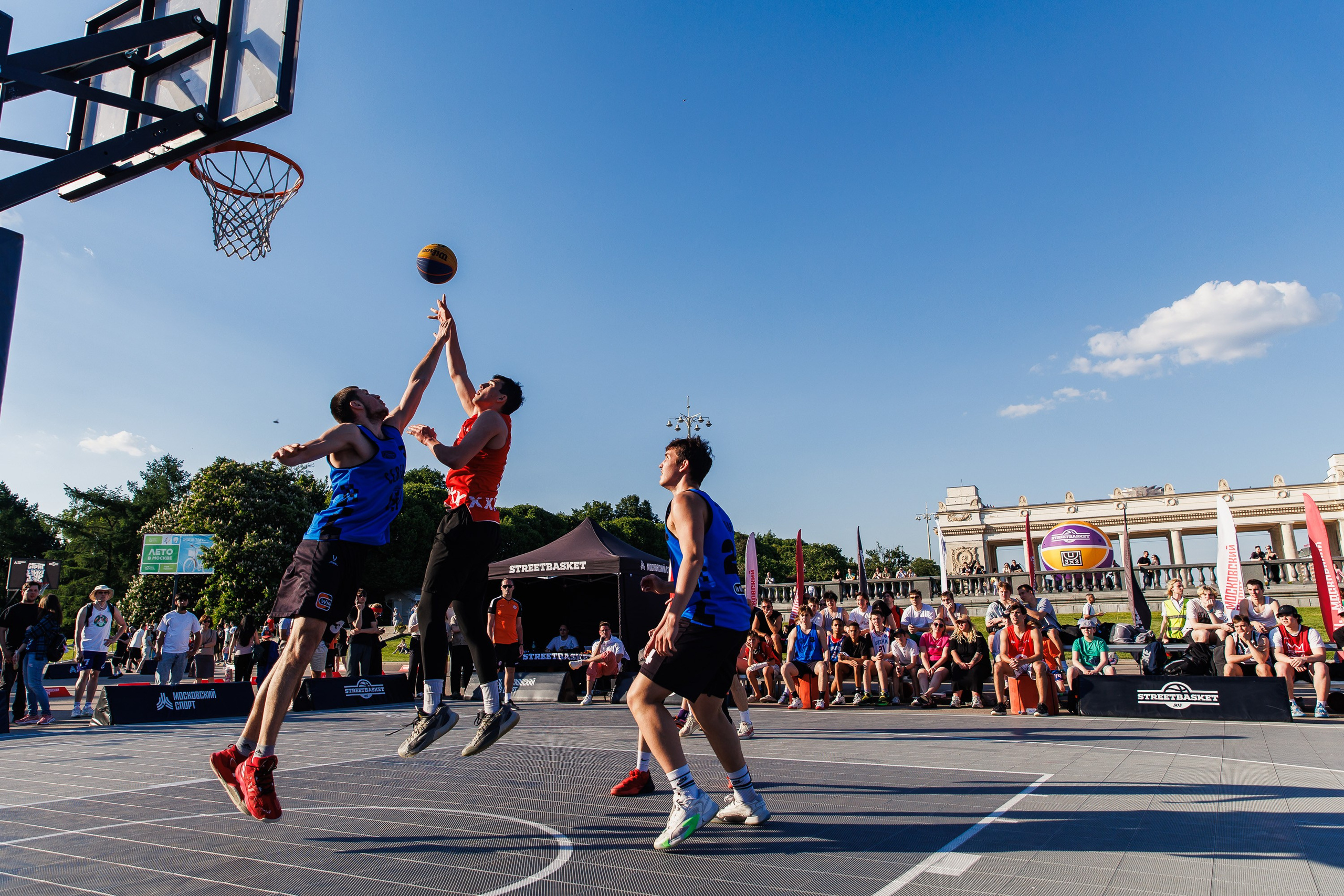 Стритбаскет тур в Парке Горького. Photographer Danil Aykin