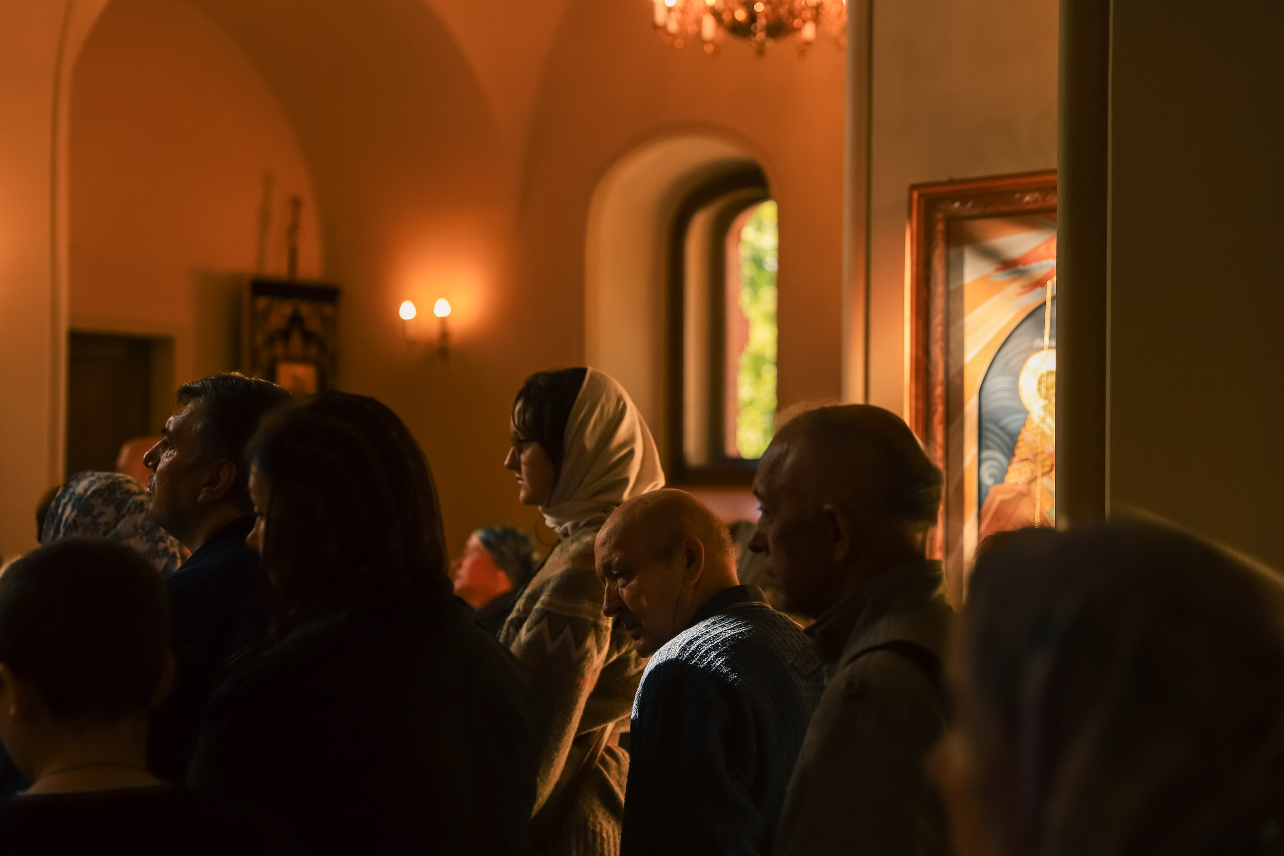 Служба в церкви