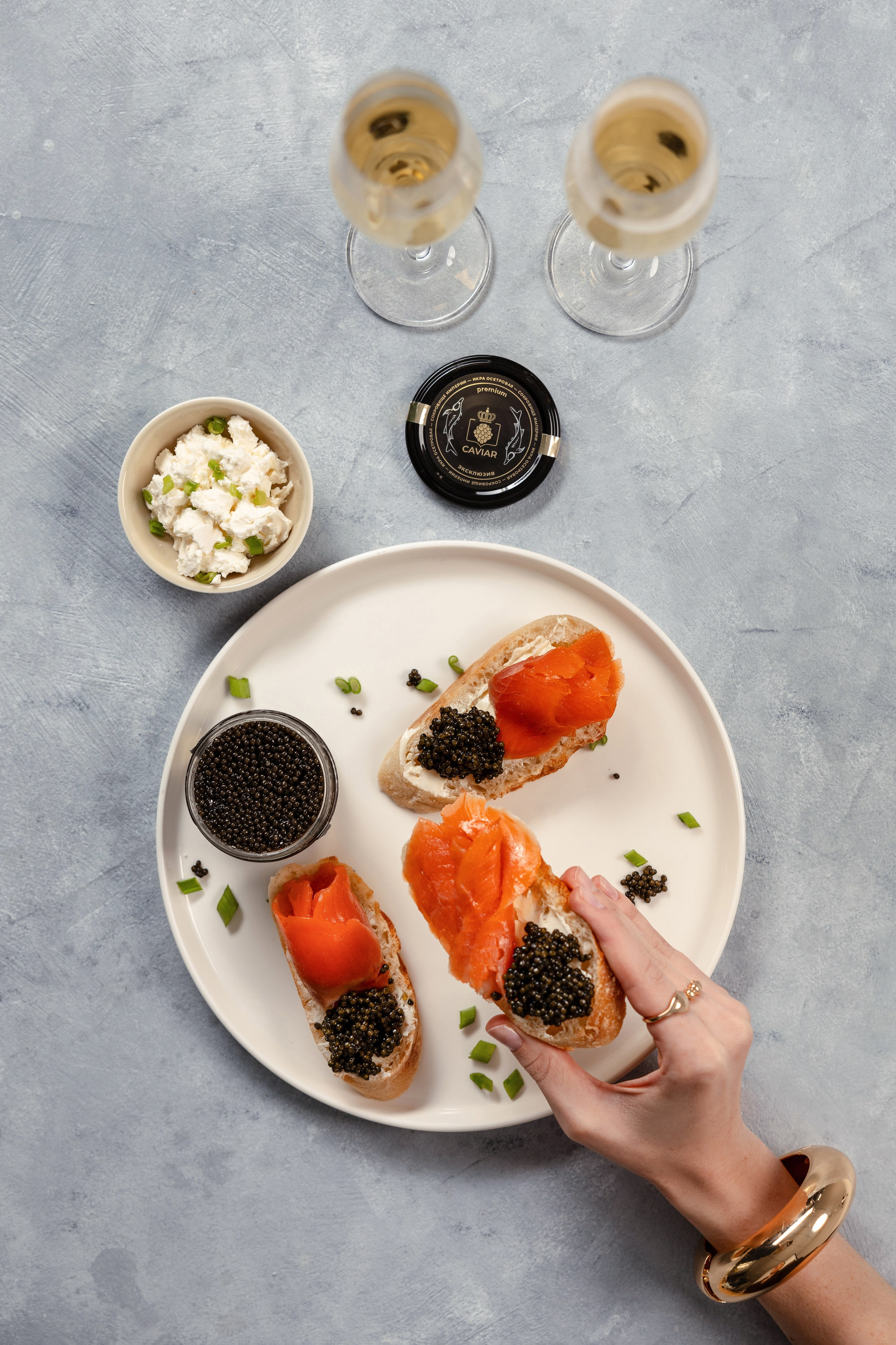 Фотосъемка чёрной икры