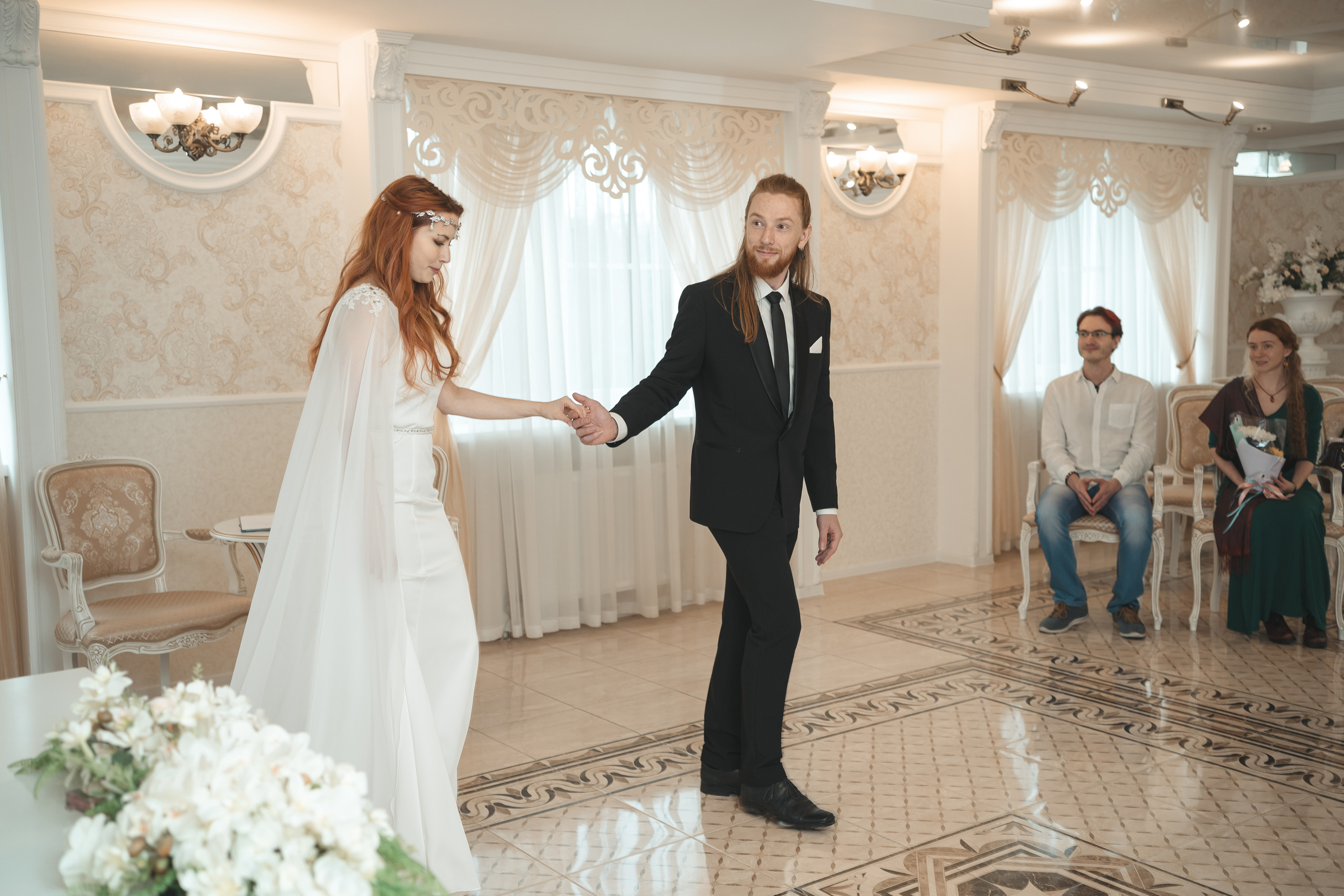 Рыжая Свадьба. Петергоф, Сергиевка. Фотограф в Петергофе