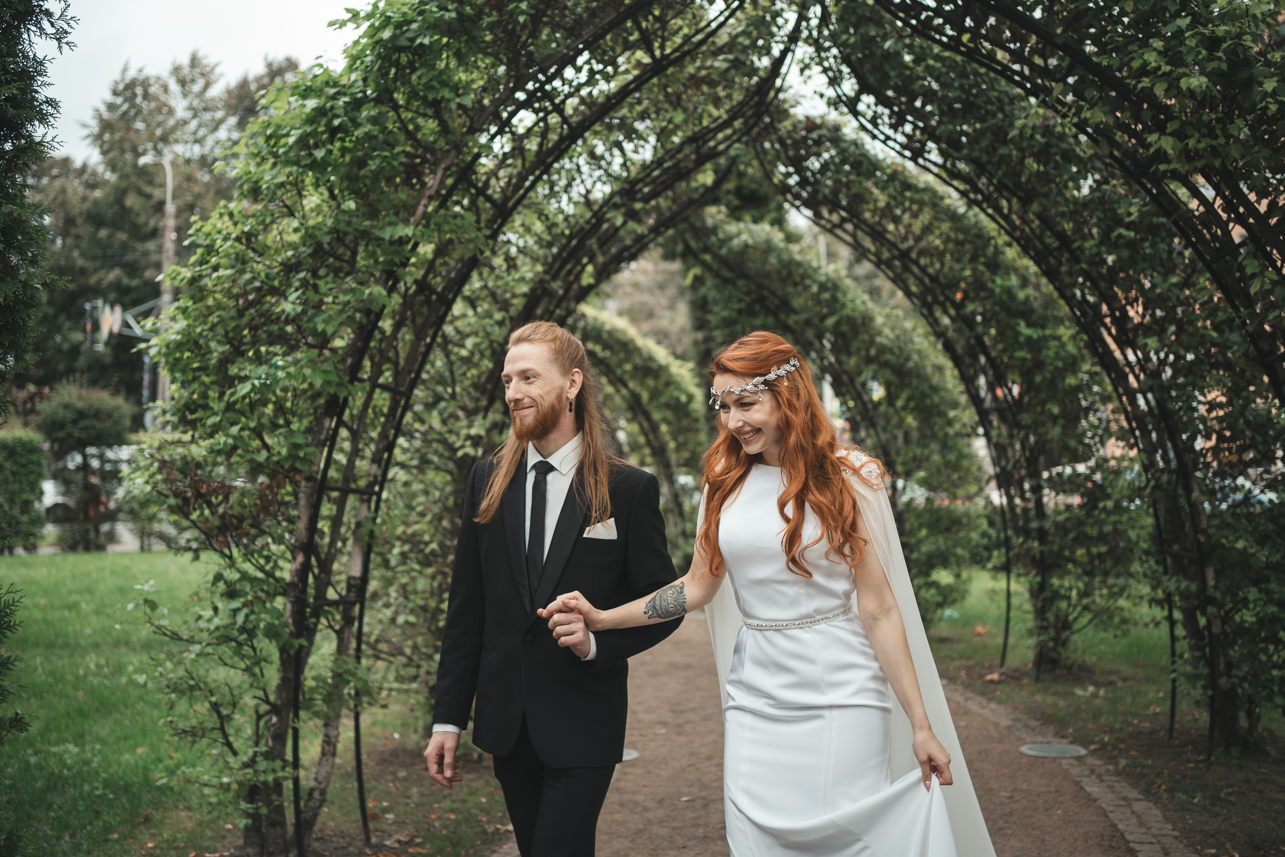 Рыжая Свадьба. Петергоф, Сергиевка. Фотограф в Петергофе