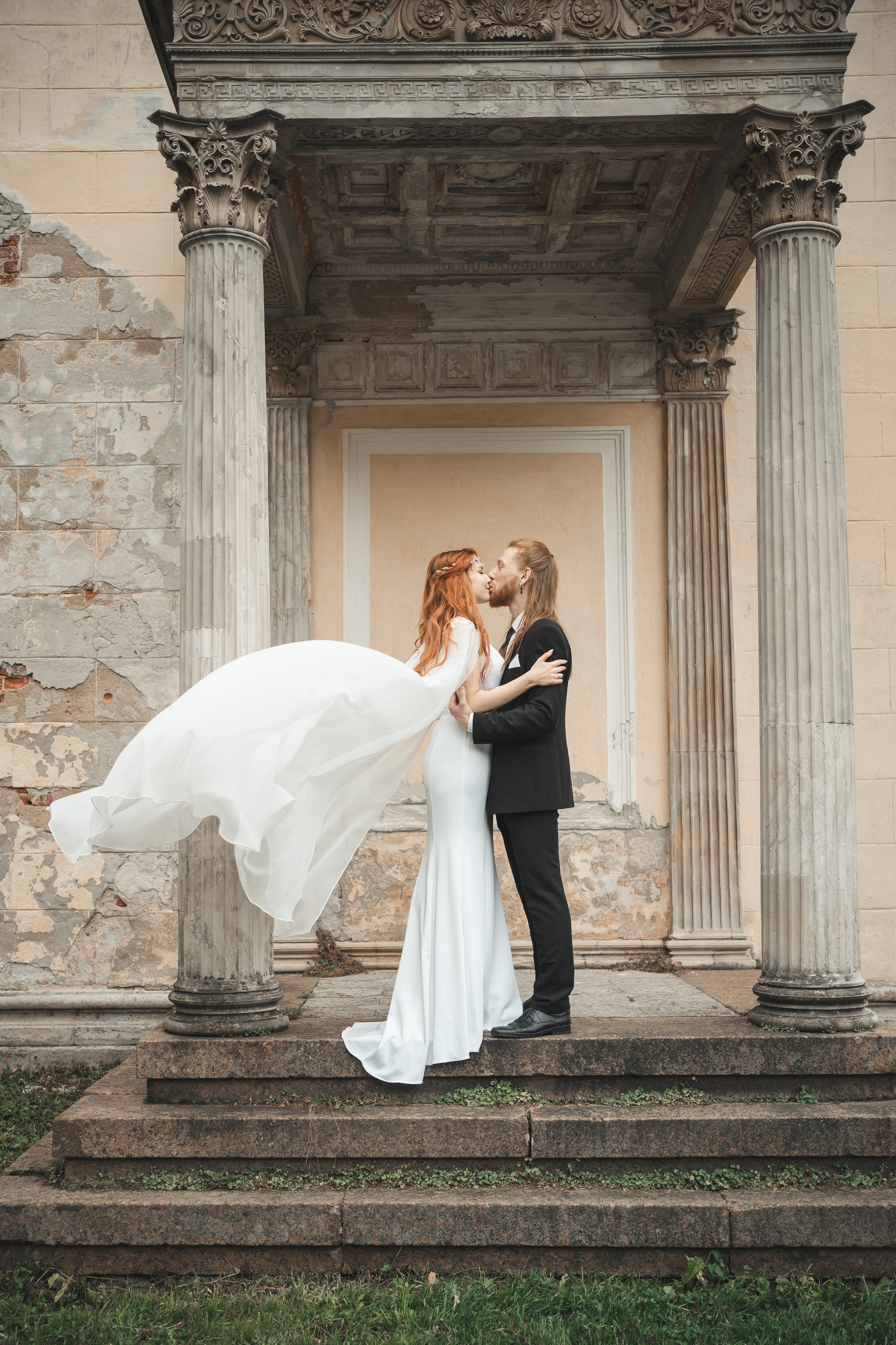 Рыжая Свадьба. Петергоф, Сергиевка. Фотограф в Петергофе