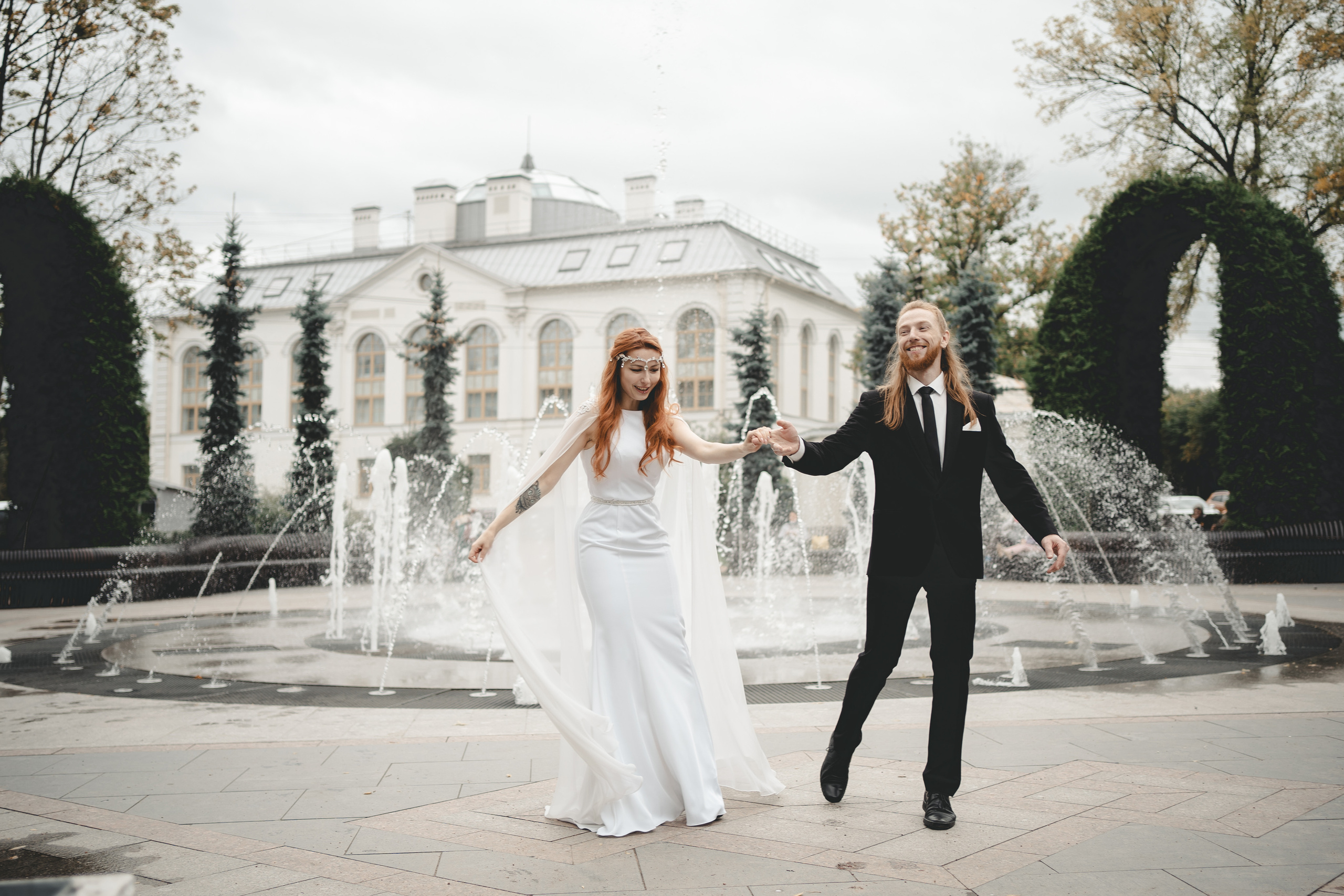 Рыжая Свадьба. Петергоф, Сергиевка. Фотограф в Петергофе