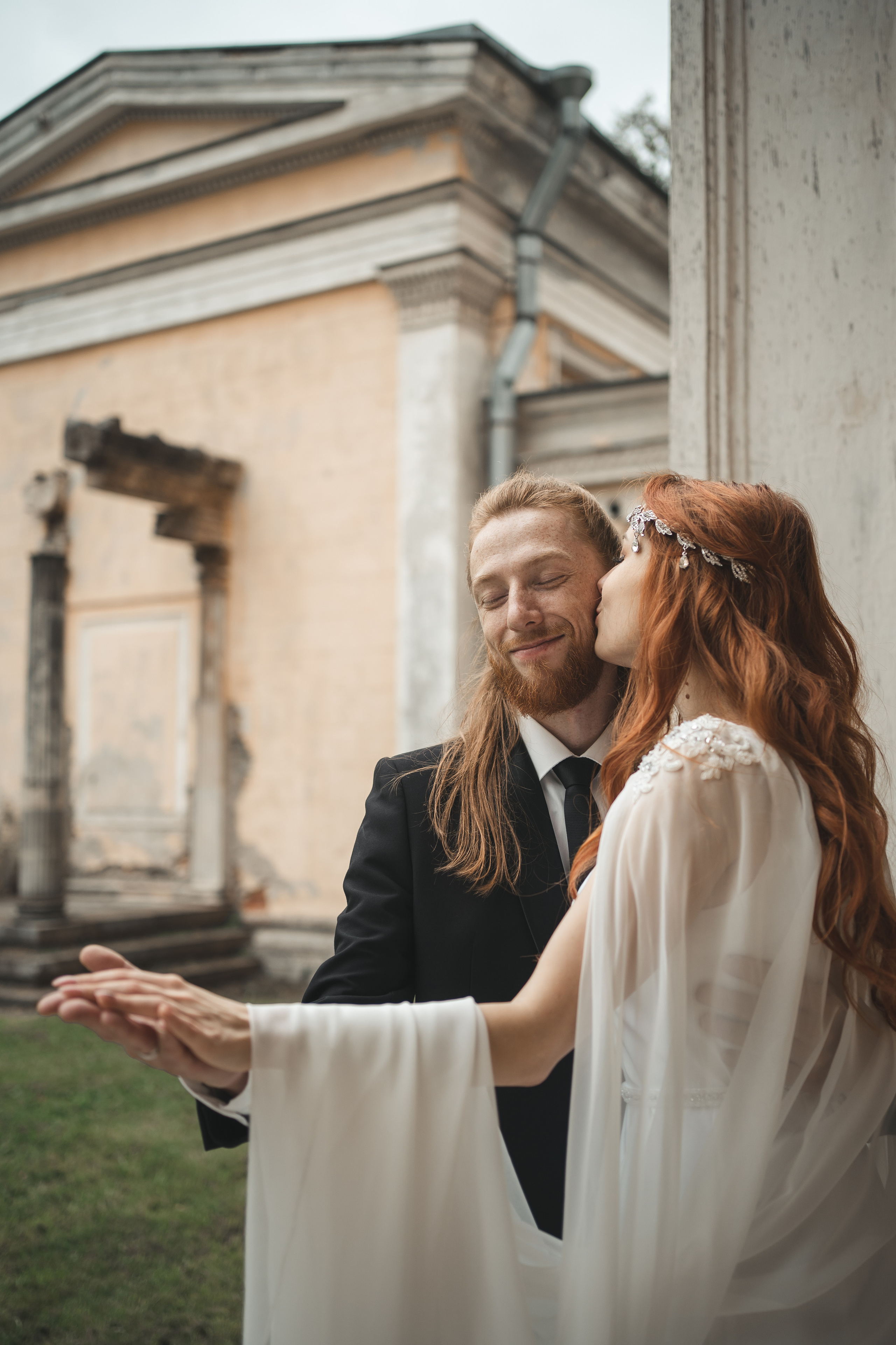 Рыжая Свадьба. Петергоф, Сергиевка. Фотограф в Петергофе