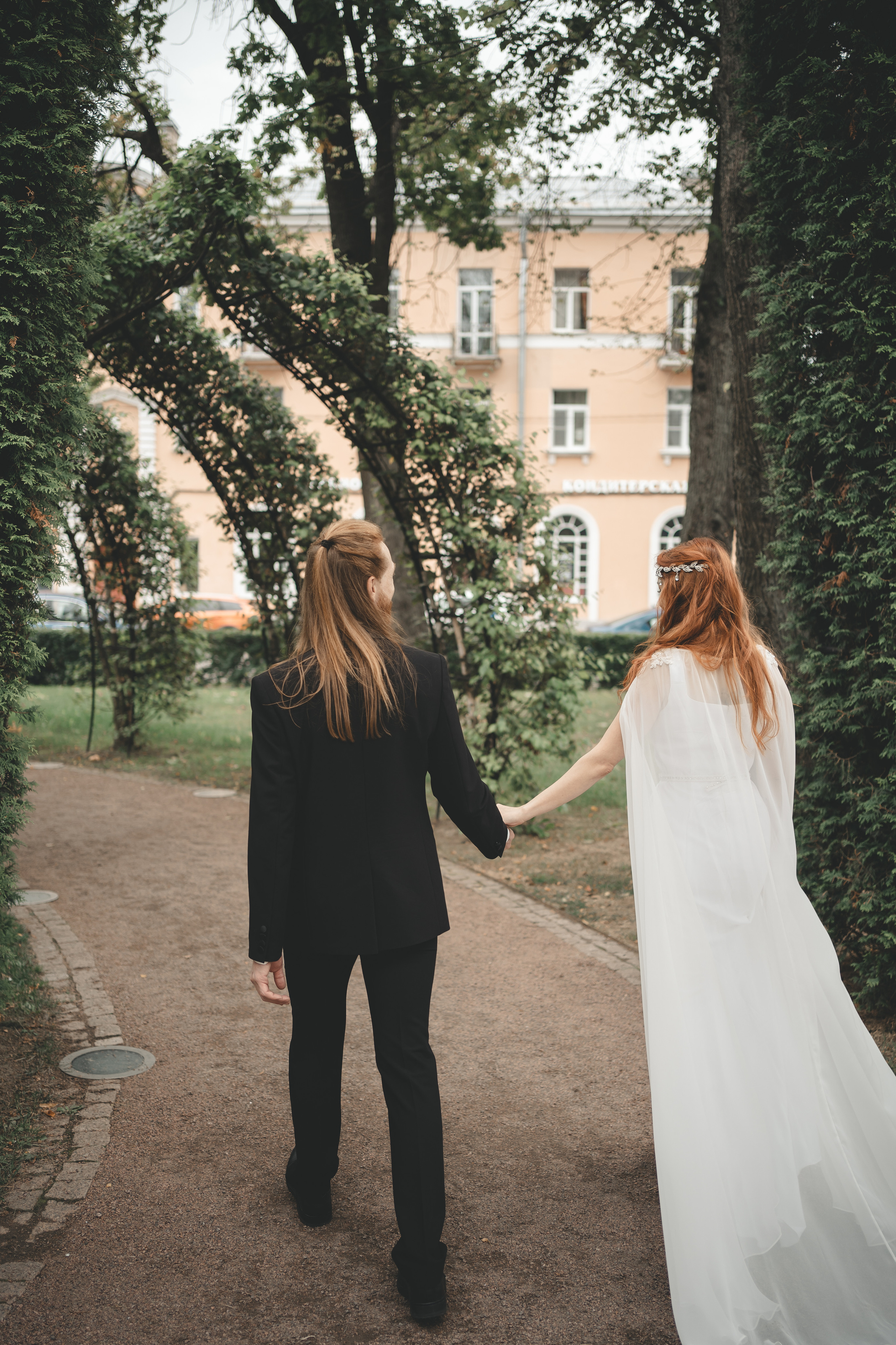 Рыжая Свадьба. Петергоф, Сергиевка. Фотограф в Петергофе