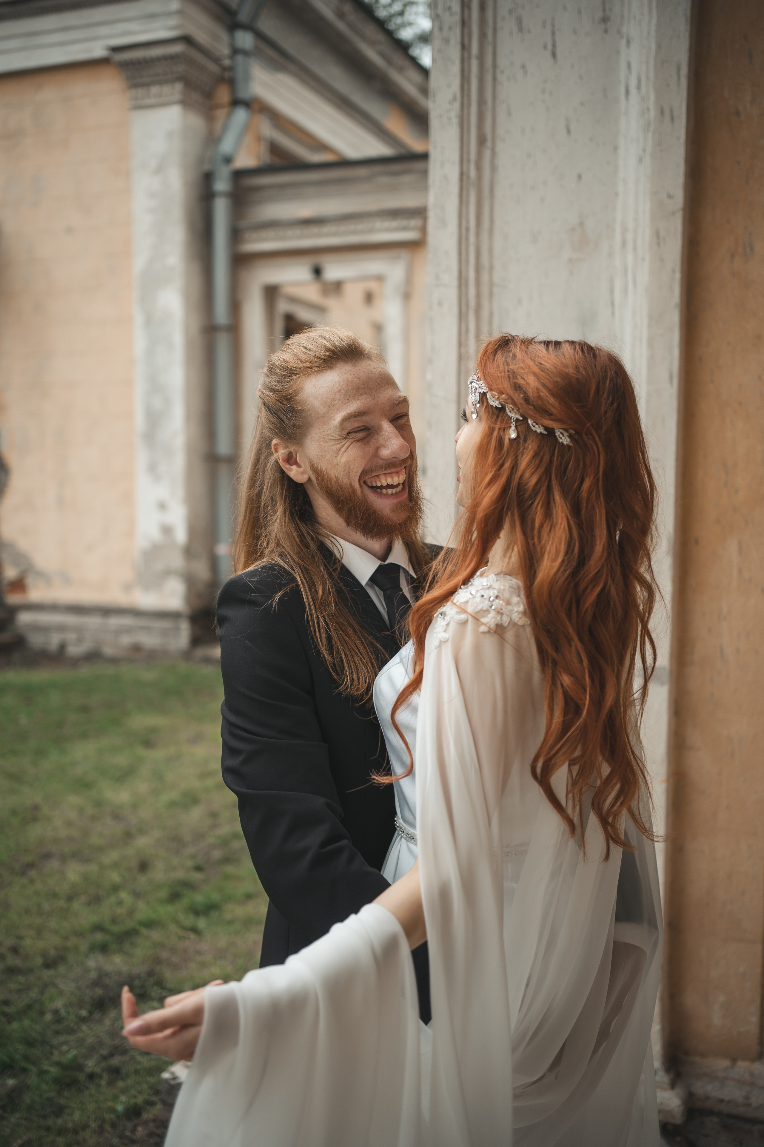 Рыжая Свадьба. Петергоф, Сергиевка. Фотограф в Петергофе