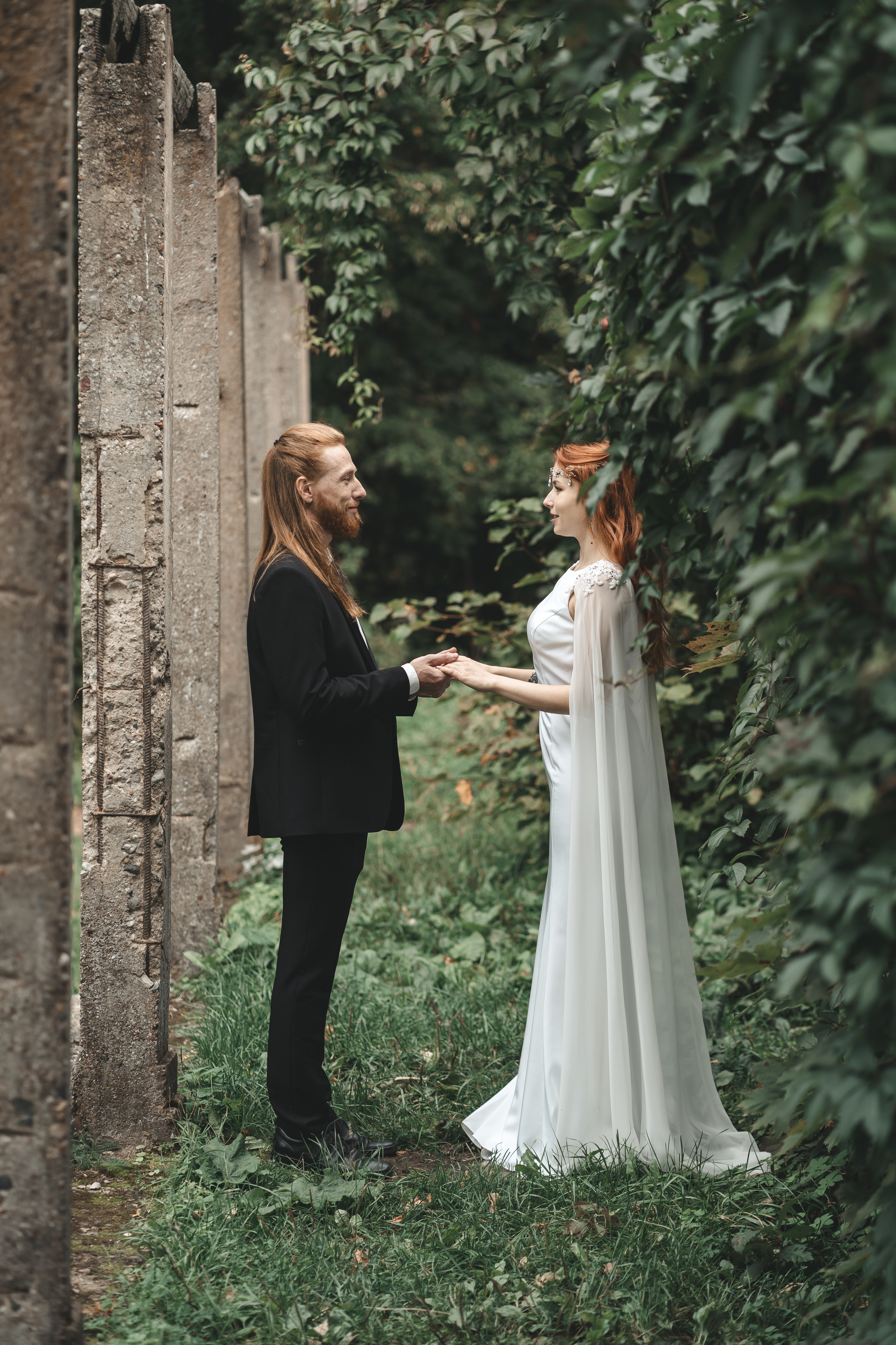 Рыжая Свадьба. Петергоф, Сергиевка. Фотограф в Петергофе