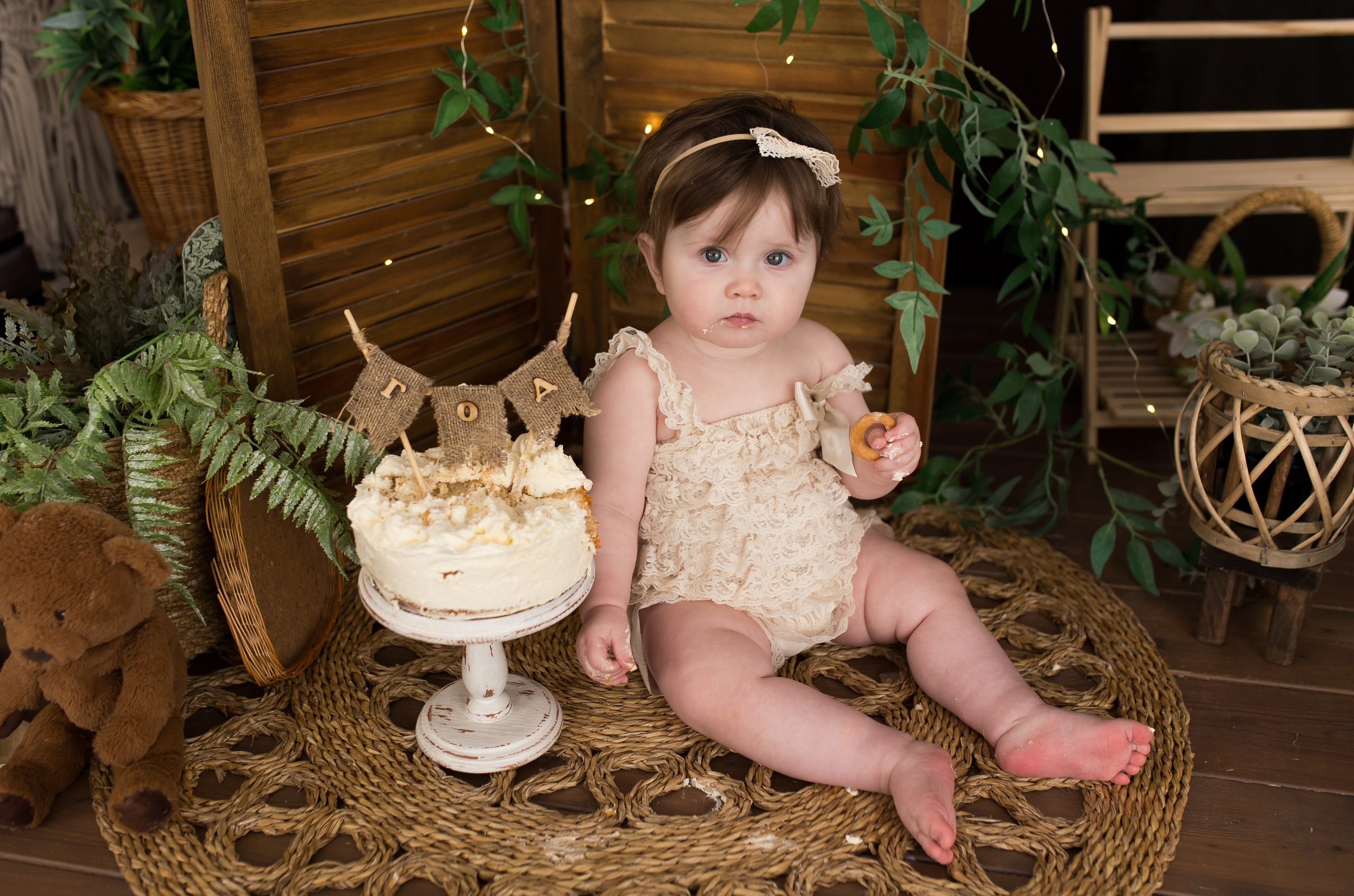 Фотосессия крушение торта в Казани. Фотограф новорождённых малышей и детский фотограф В Казани Лана Максим