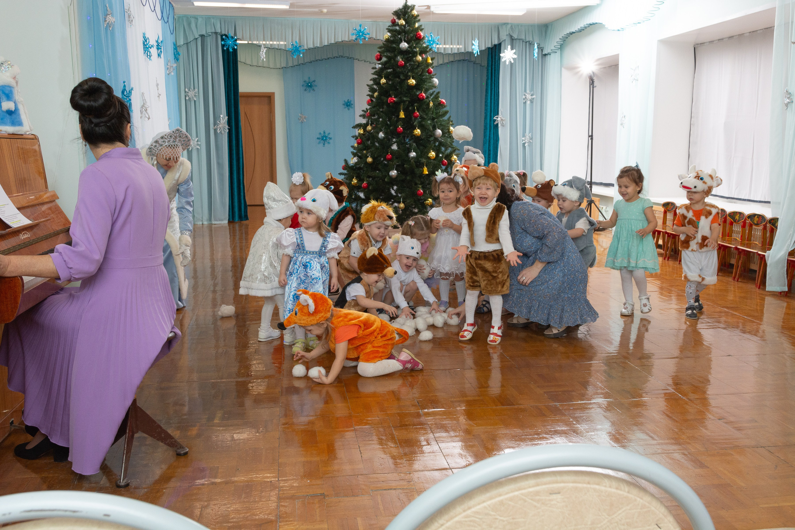 Новогодний утренник в саду 2023
