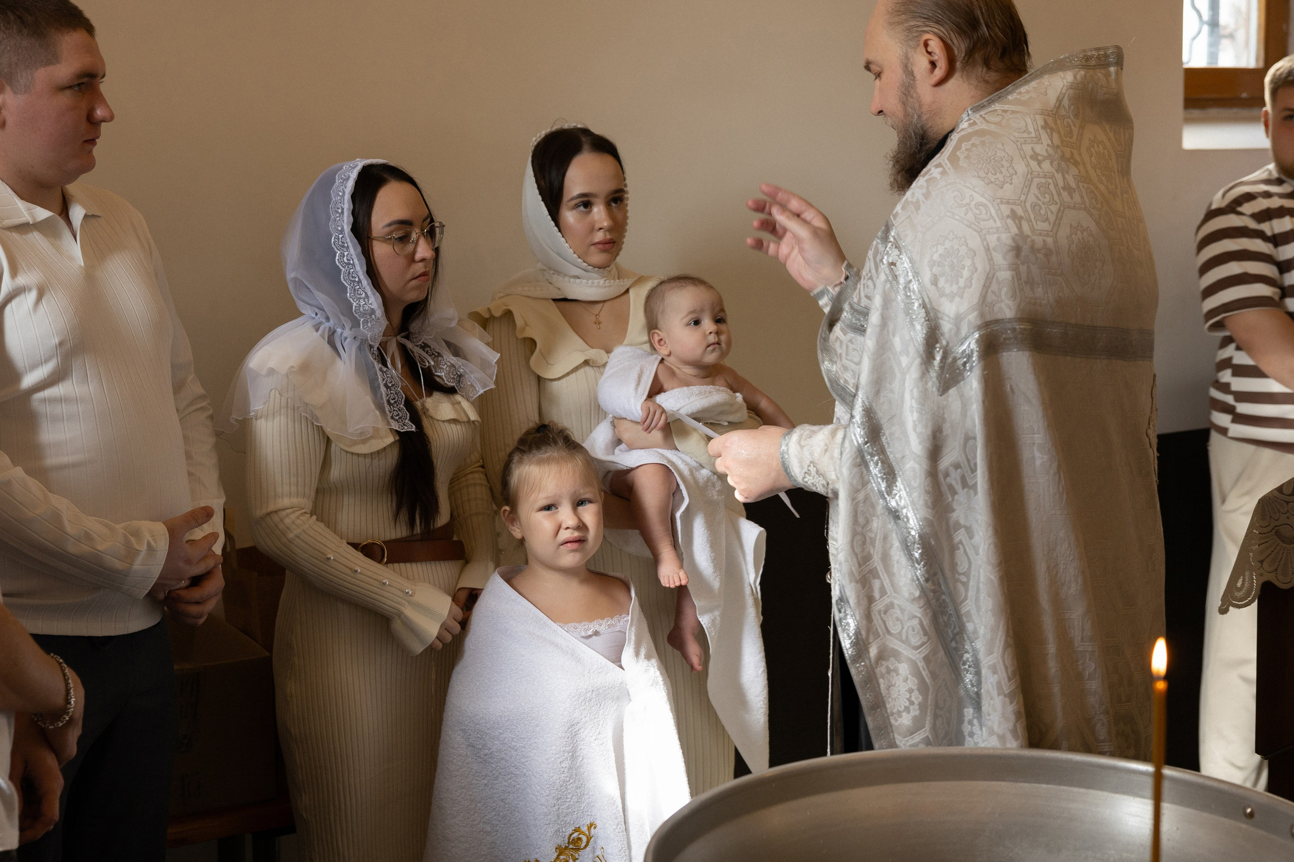 Крещение Марьяны. Семейный и свадебный фотограф в Челябинске Мария Леонтьева