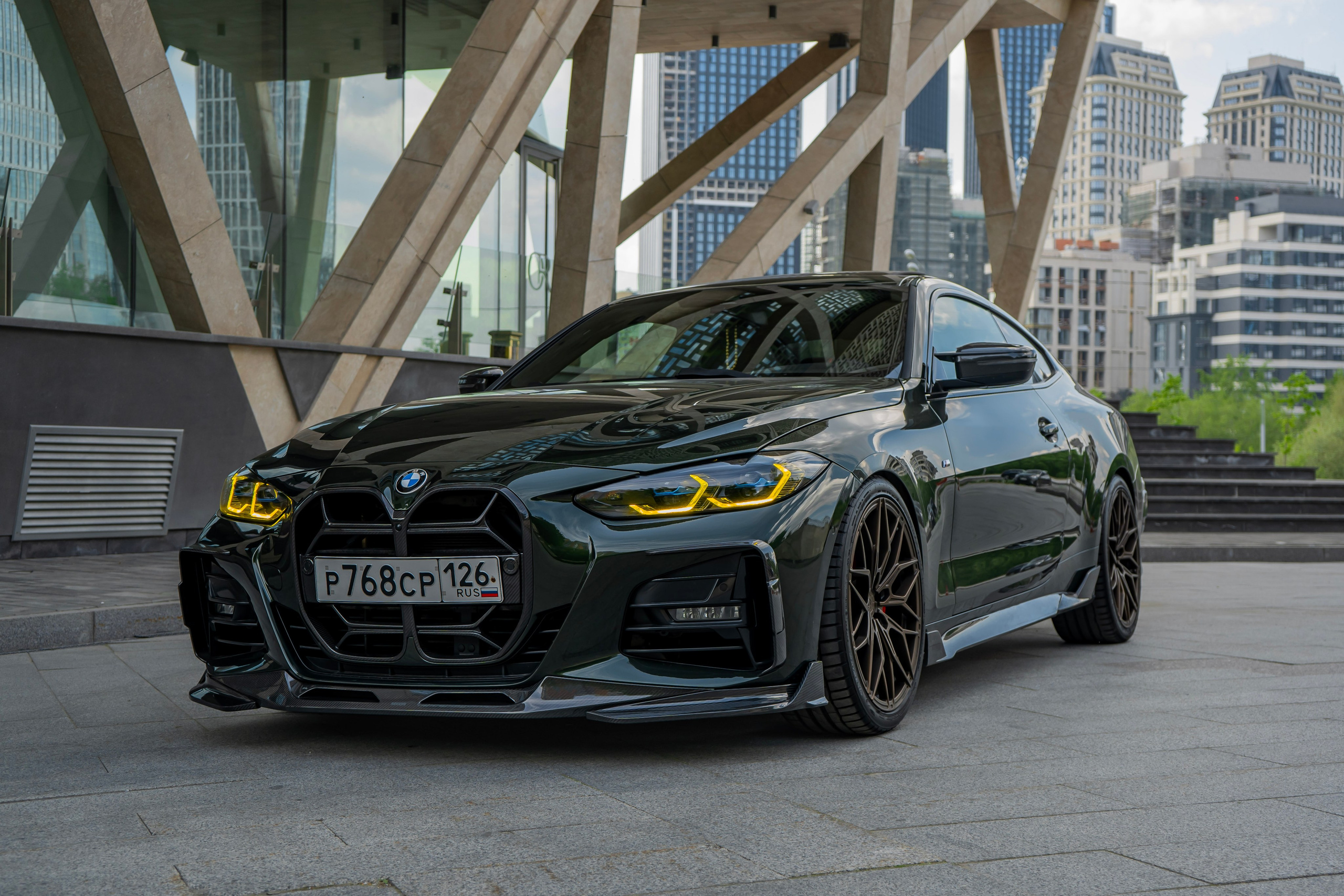 BMW M4. Автомобильный фотограф Ногинск Денис Городок