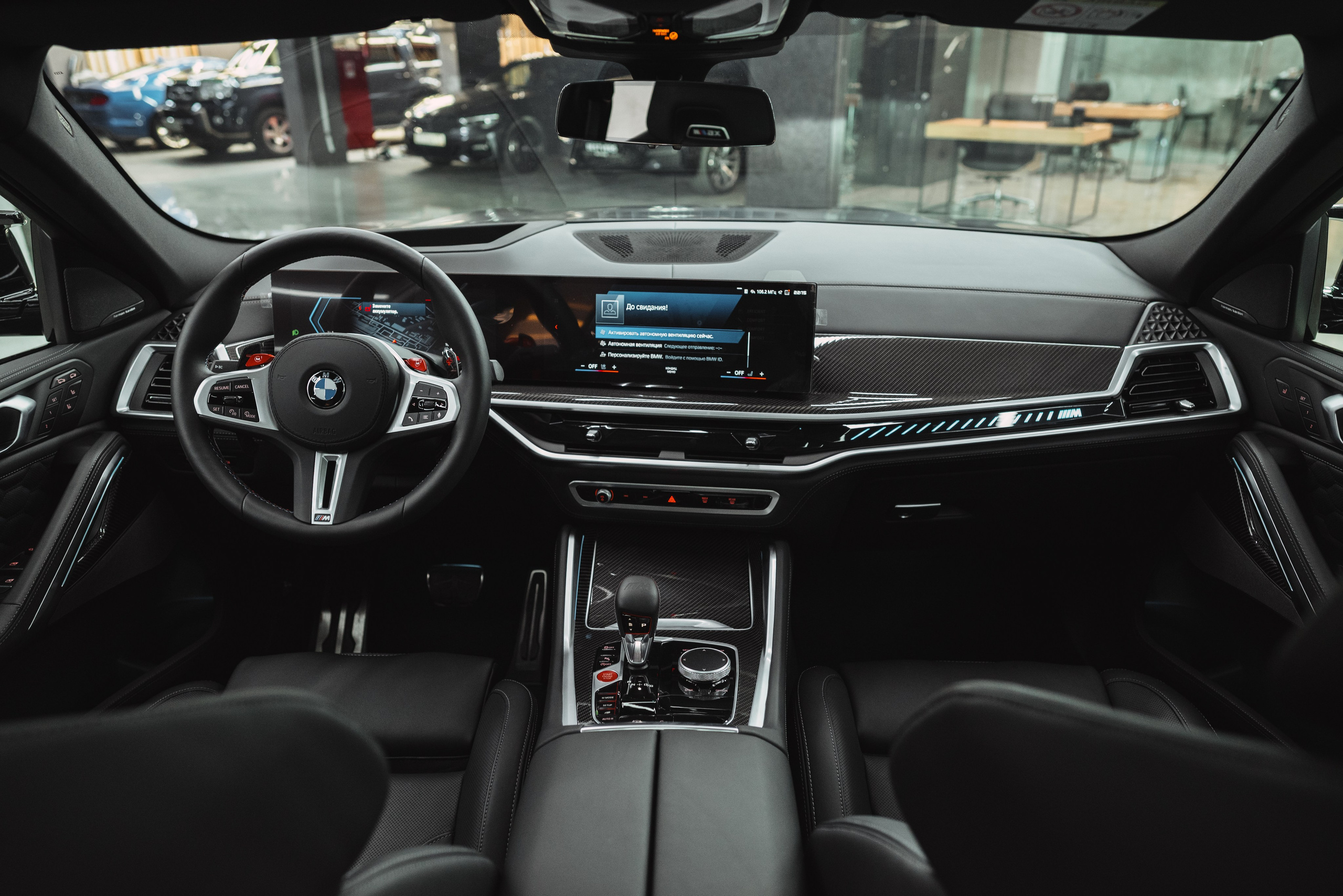 BMW X6M матовый. DeLorein