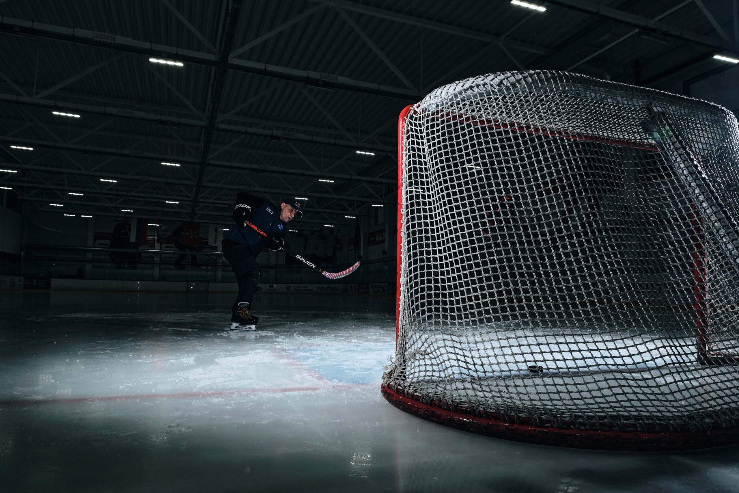 Фотосессия для  хоккейного тренера. Профессиональный фотограф в Москве — Максим Дьяконов