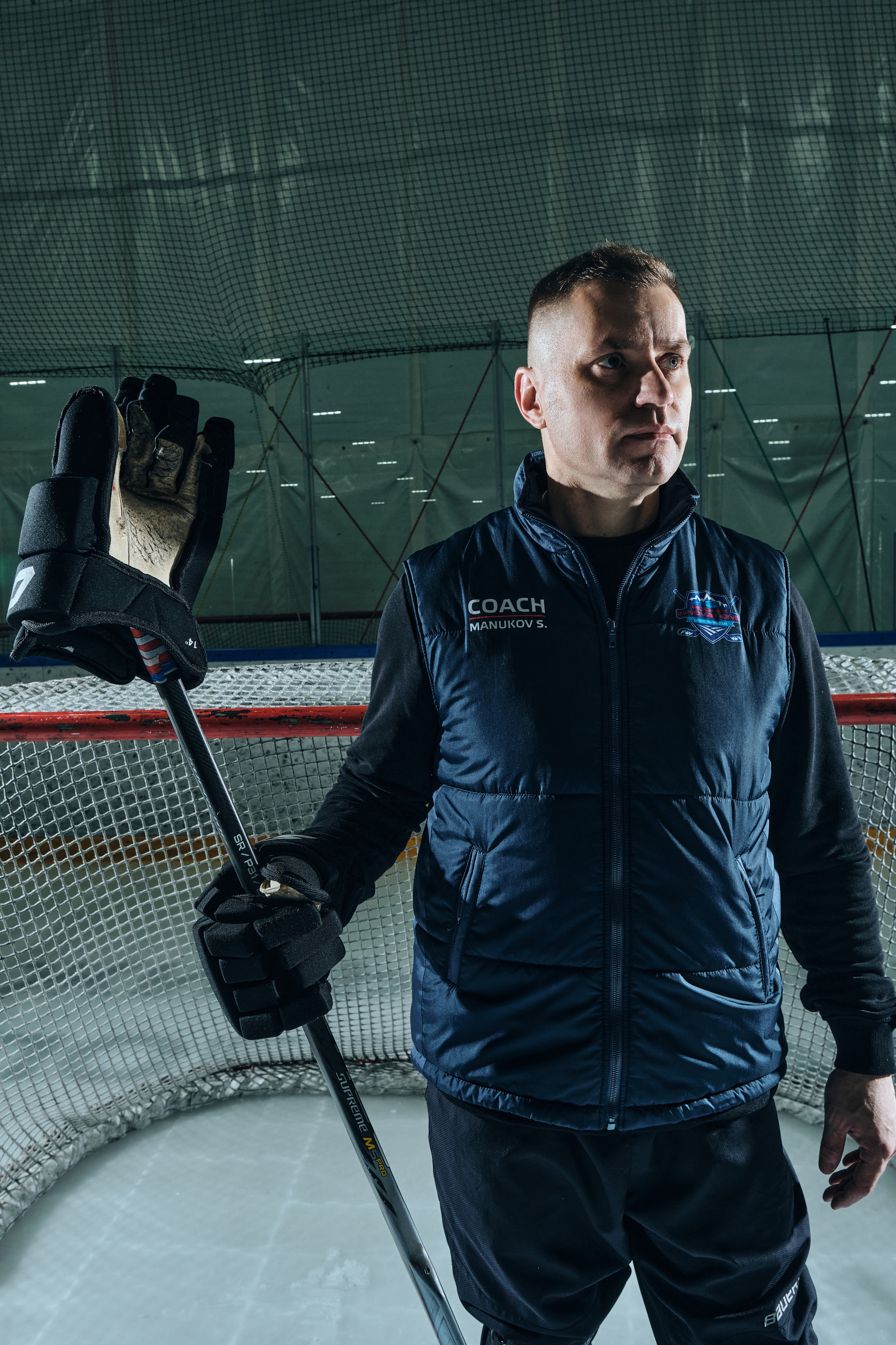 Фотосессия для  хоккейного тренера. Профессиональный фотограф в Москве — Максим Дьяконов
