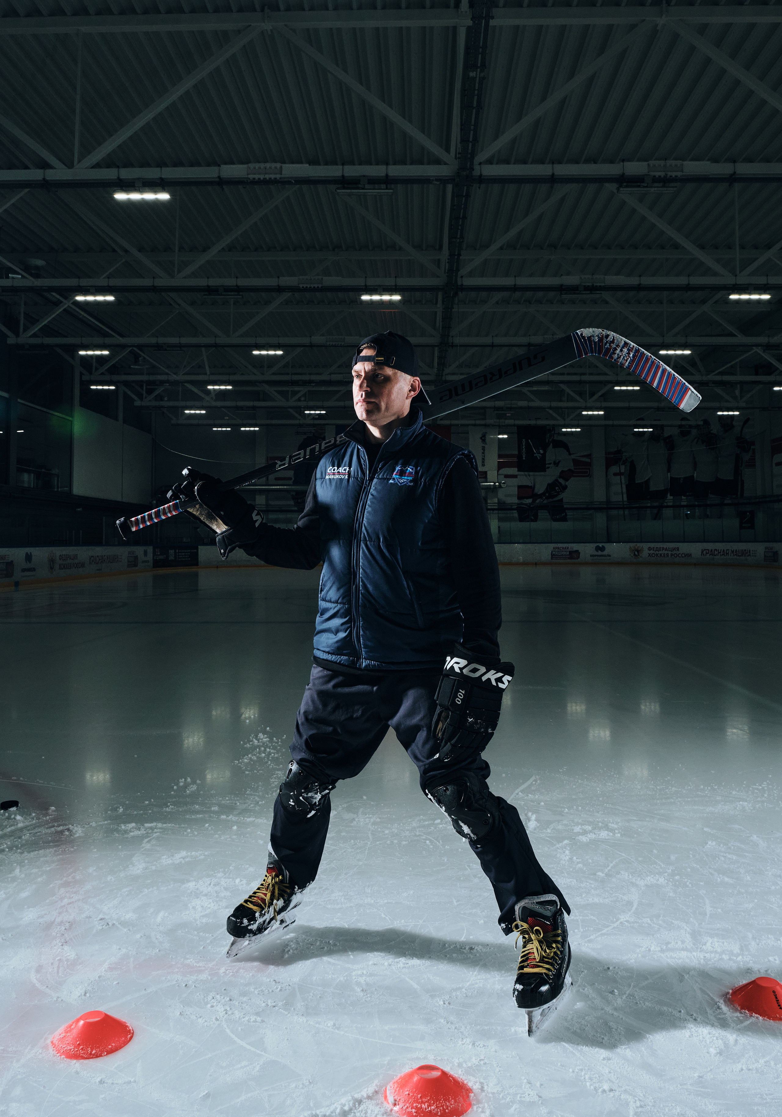 Фотосессия для  хоккейного тренера. Профессиональный фотограф в Москве — Максим Дьяконов