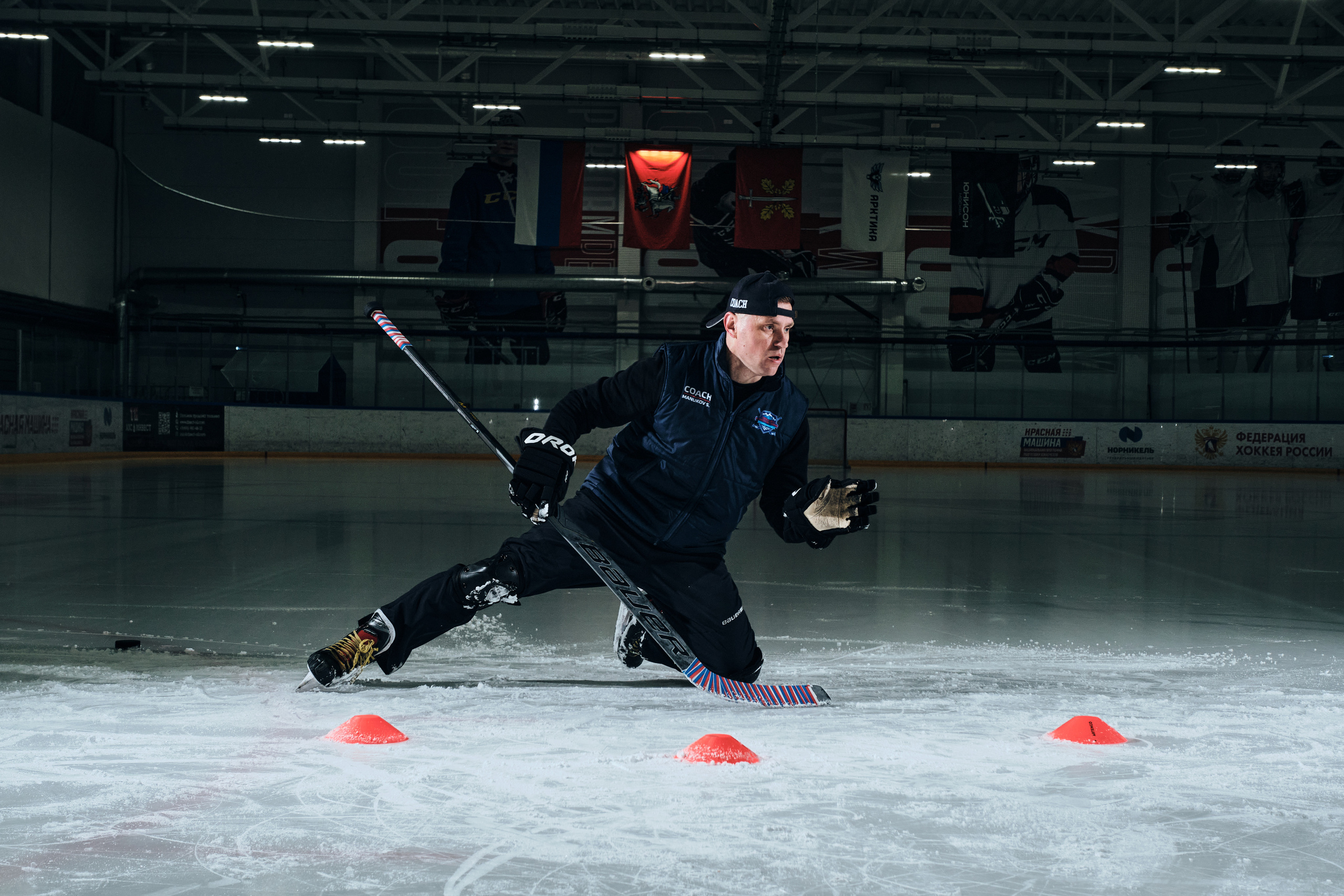 Фотосессия для  хоккейного тренера. Профессиональный фотограф в Москве — Максим Дьяконов