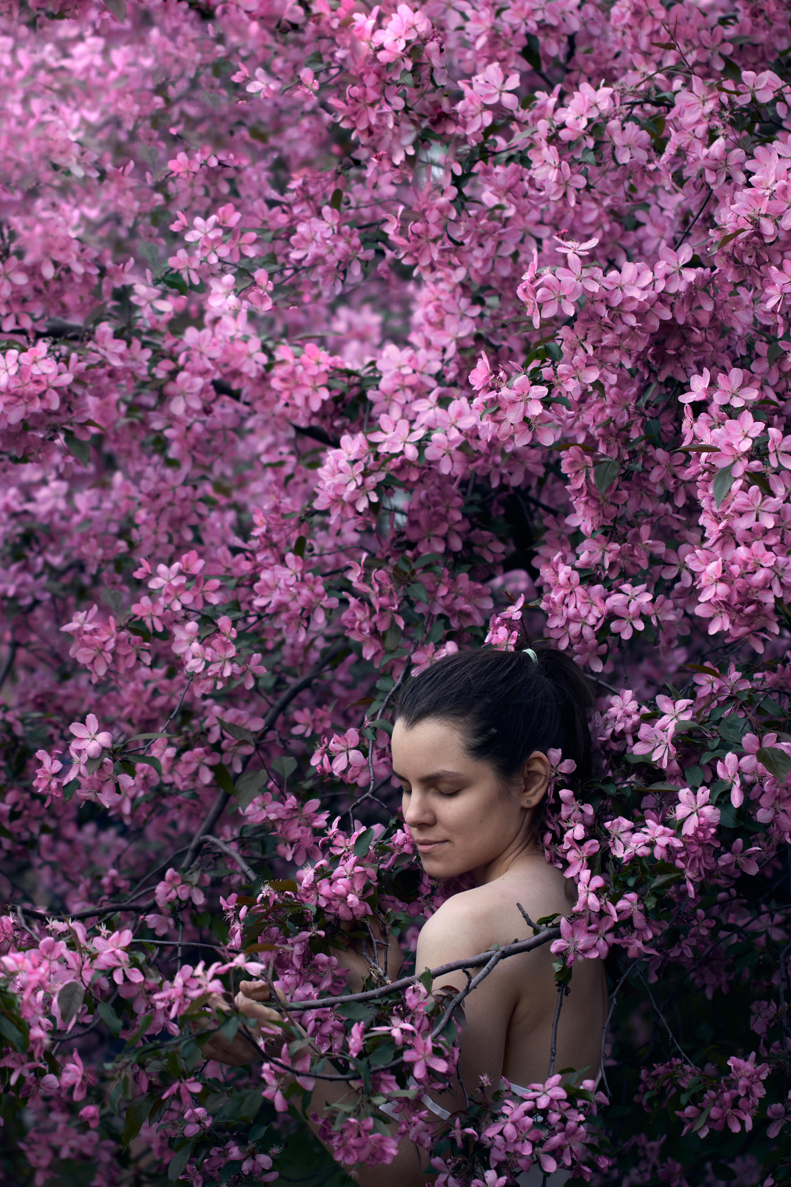 Фотосессия собаки с хозяйкой. Профессиональный фотограф в Москве — Максим Дьяконов