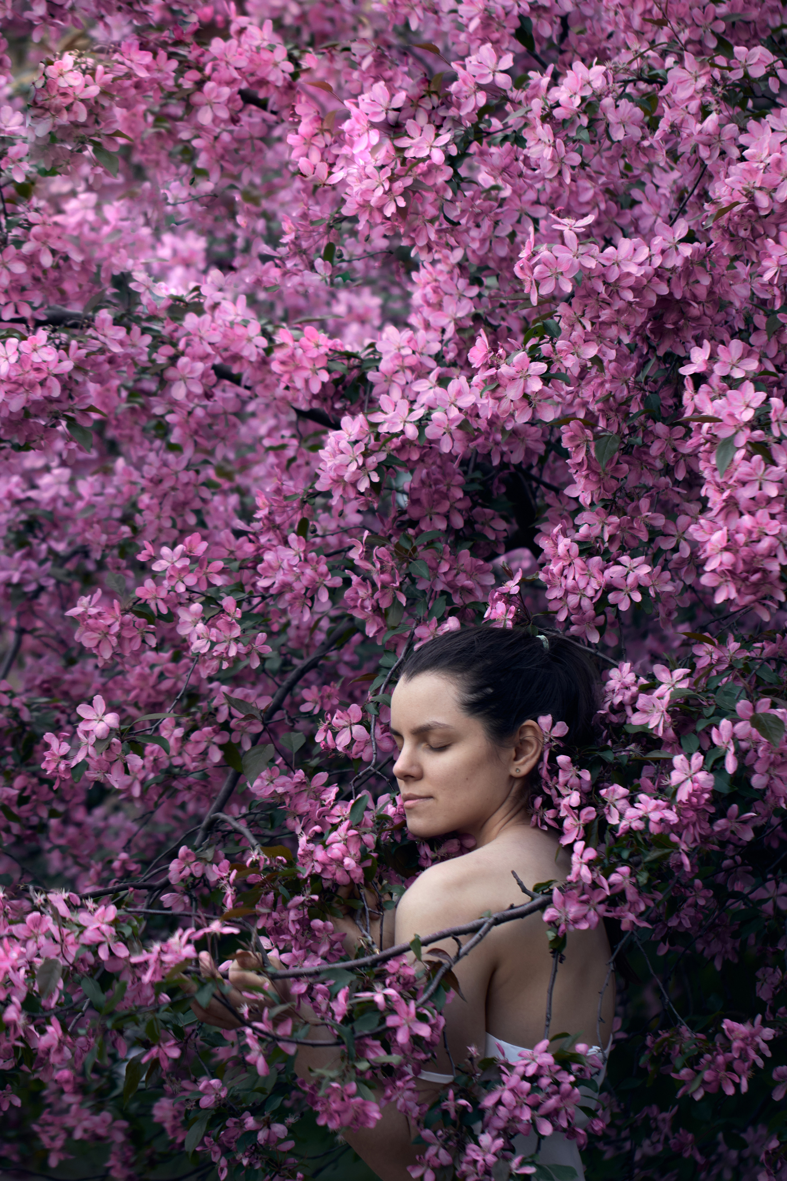Фотосессия собаки с хозяйкой. Профессиональный фотограф в Москве — Максим Дьяконов