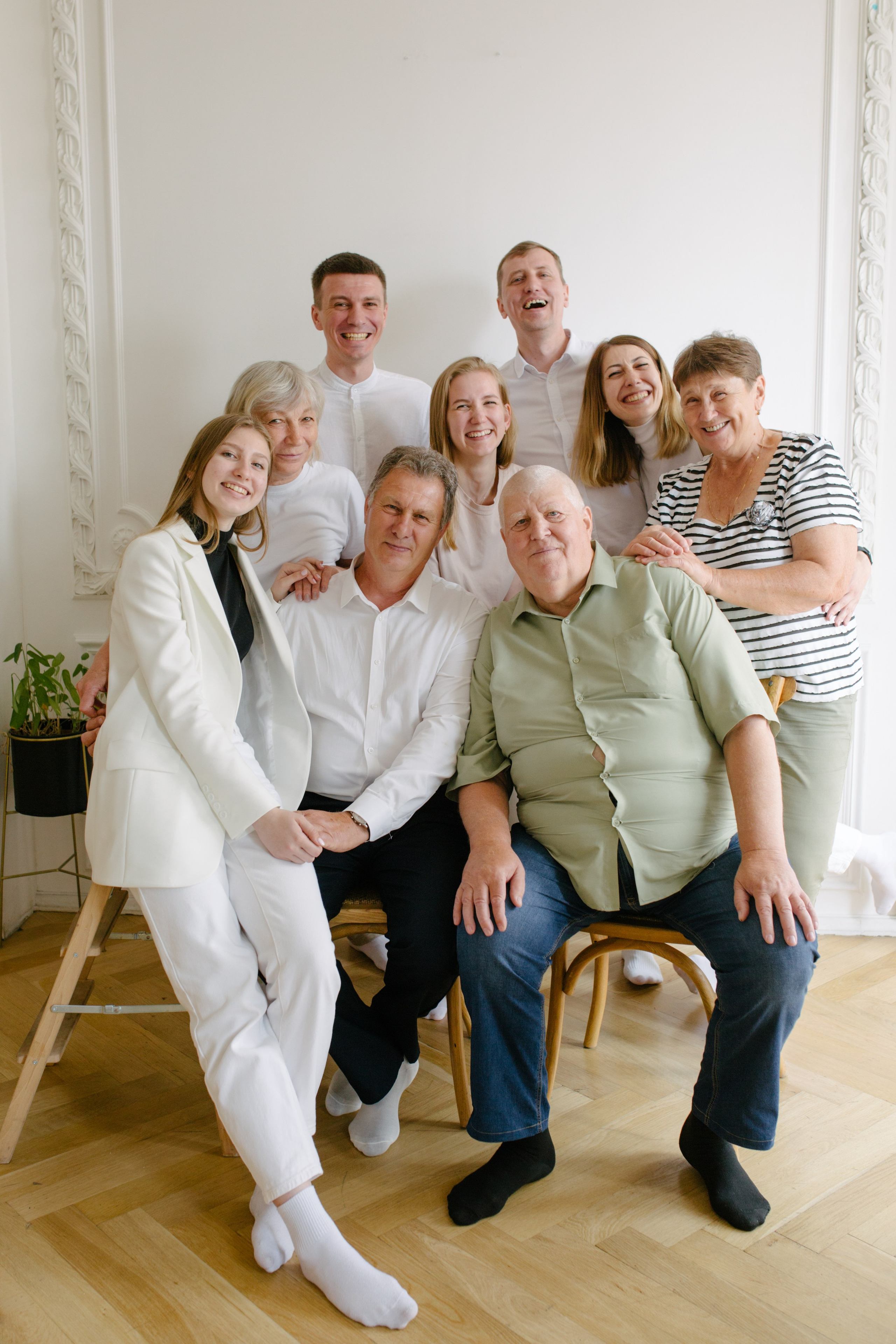 3 поколения, семейная. Свадебный и семейный фотограф в Санкт-Петербурге Исупова Юлия