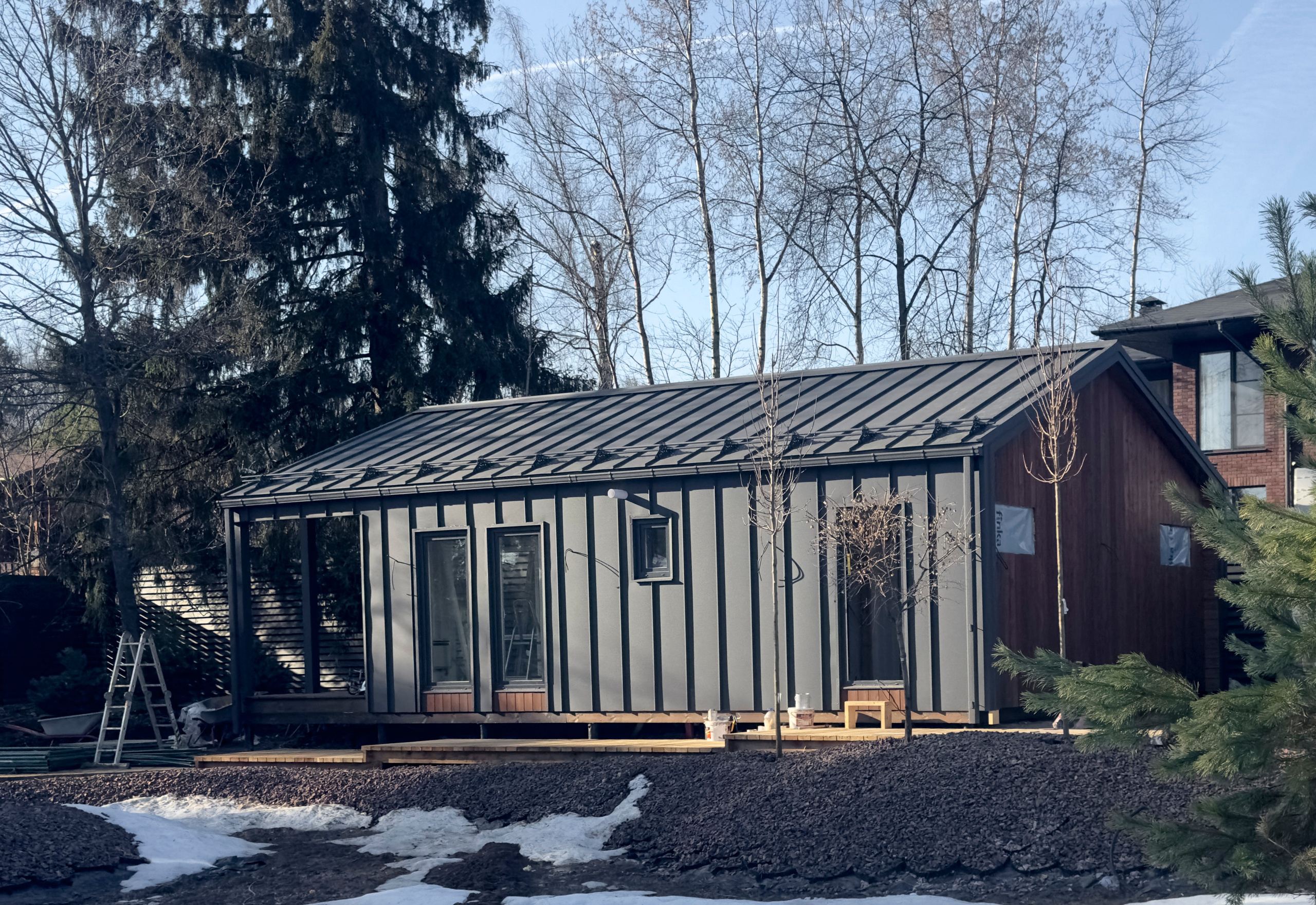 Сосновый бор барн хаус. С. Строй | Строительство каркасных домов, бань и мангальных зон под ключ. Фиксированная смета. Москва и МО