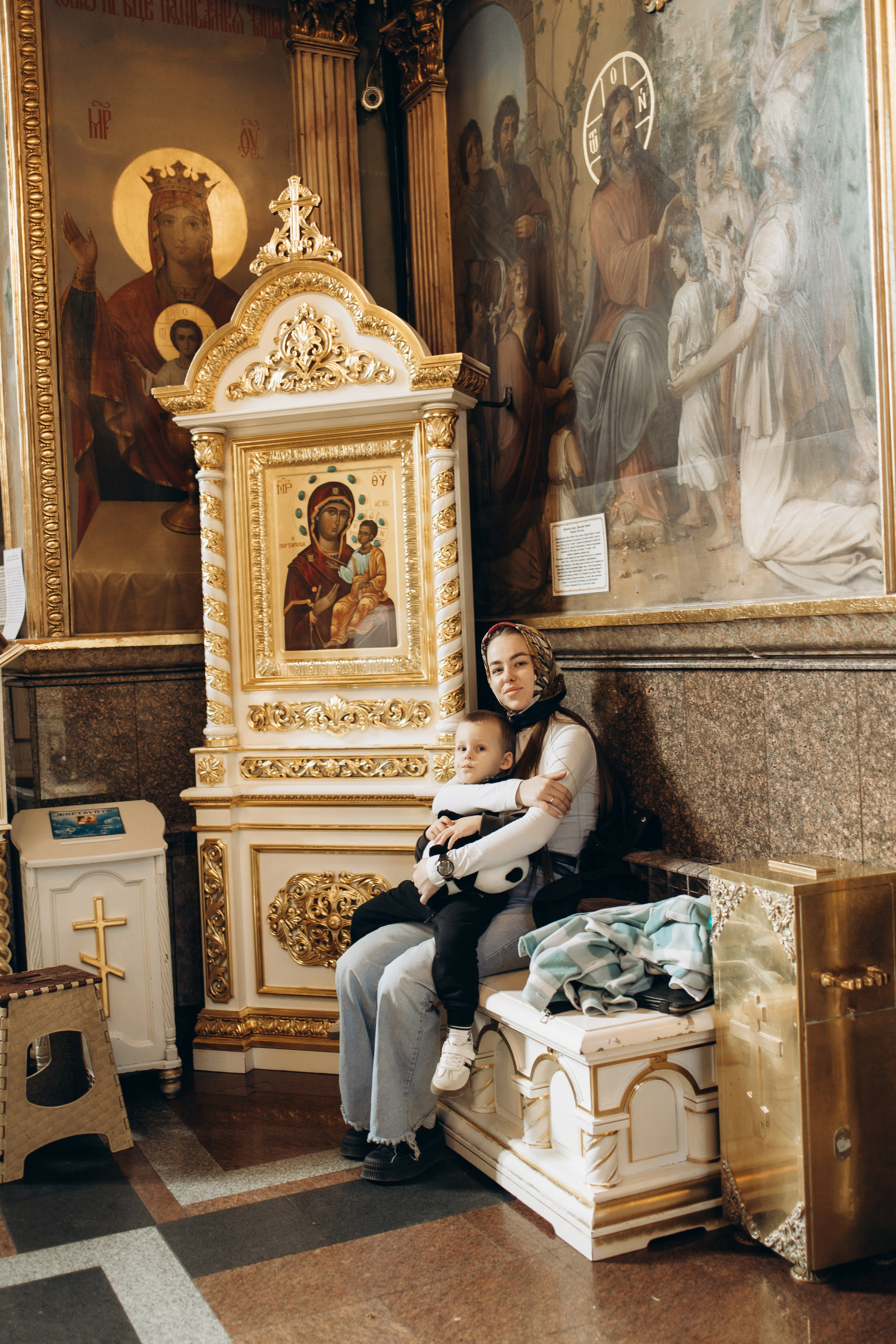 Крещение Арины. Самый теплый фотограф в Краснодаре Рябоконь Ксения