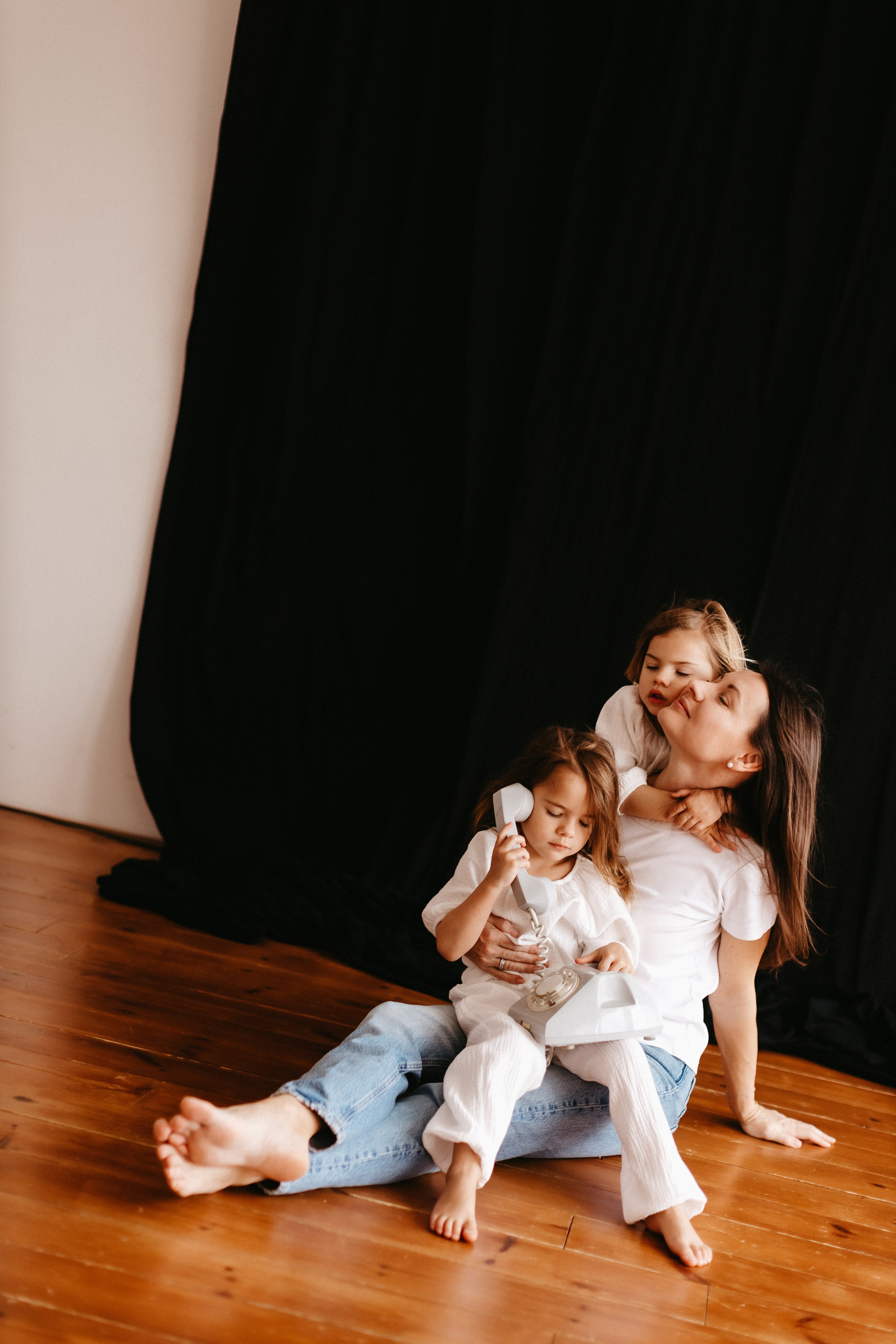 Мама и девочки. Евгения Пелипас