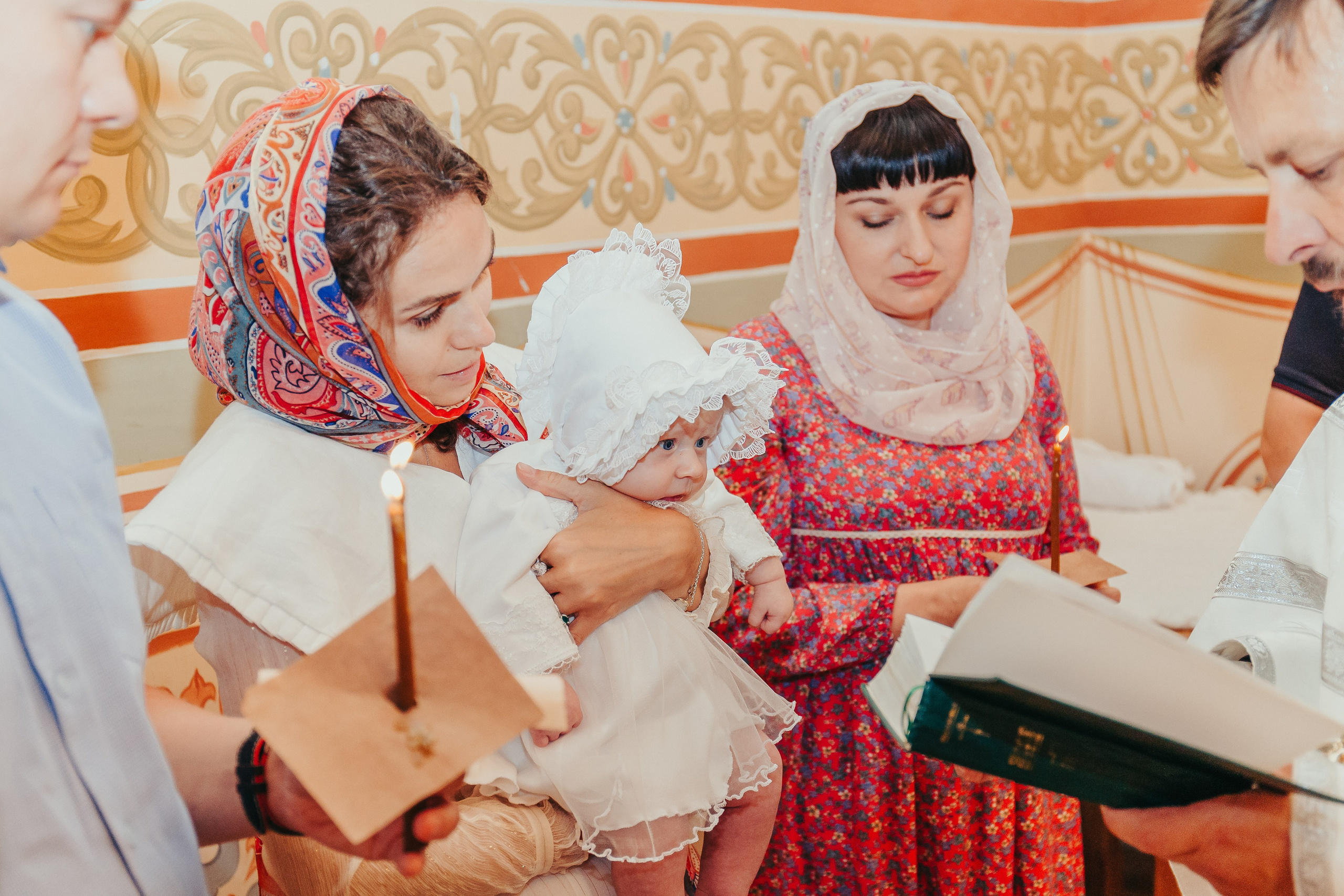 Крещение Маши в Черниговском Скиту. Фотограф новорожденных и детский в Сергиевом Посаде Кругликова Юлия