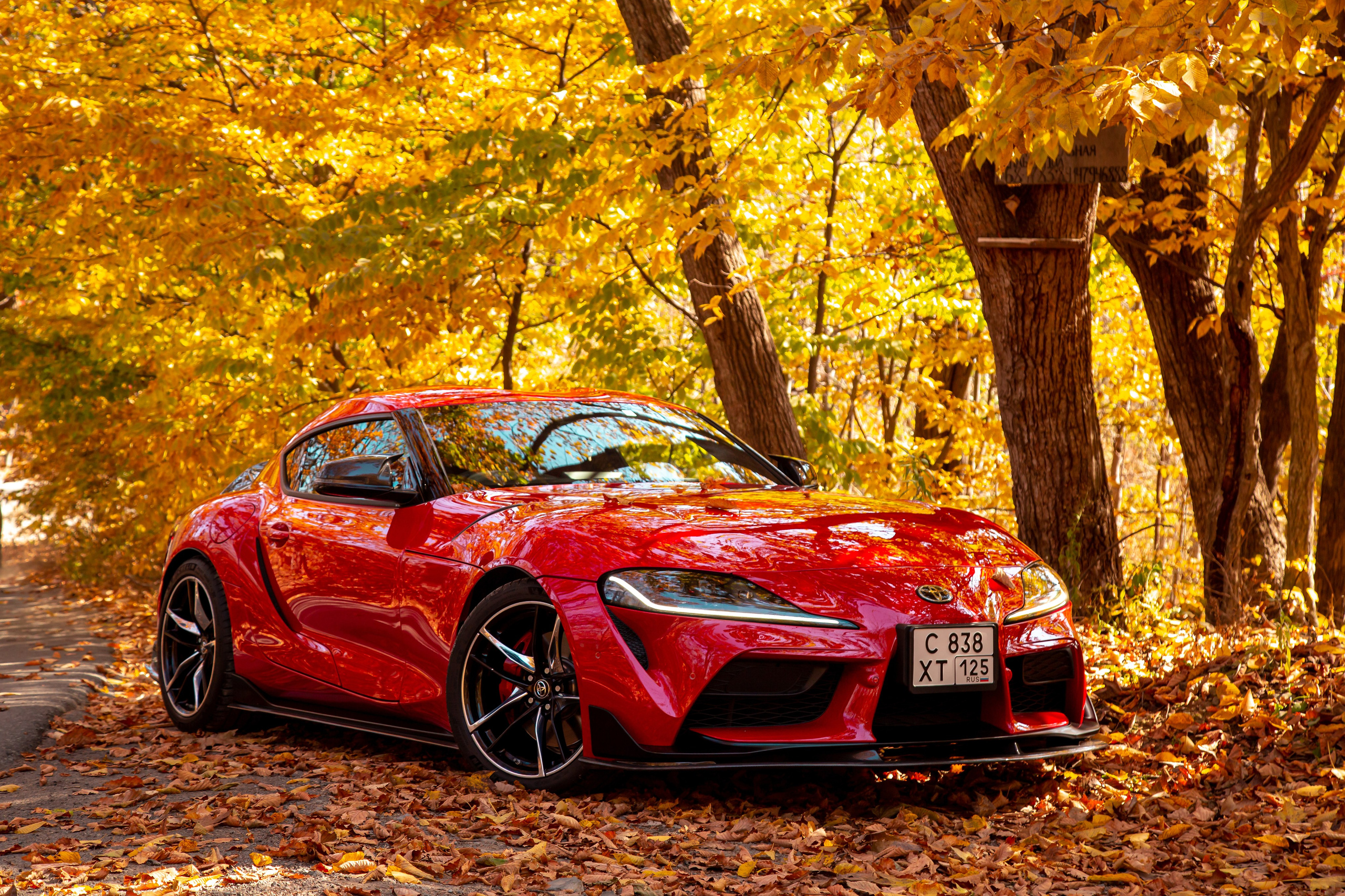 Toyota Supra. Фотограф Антон Клейнос, Владивосток