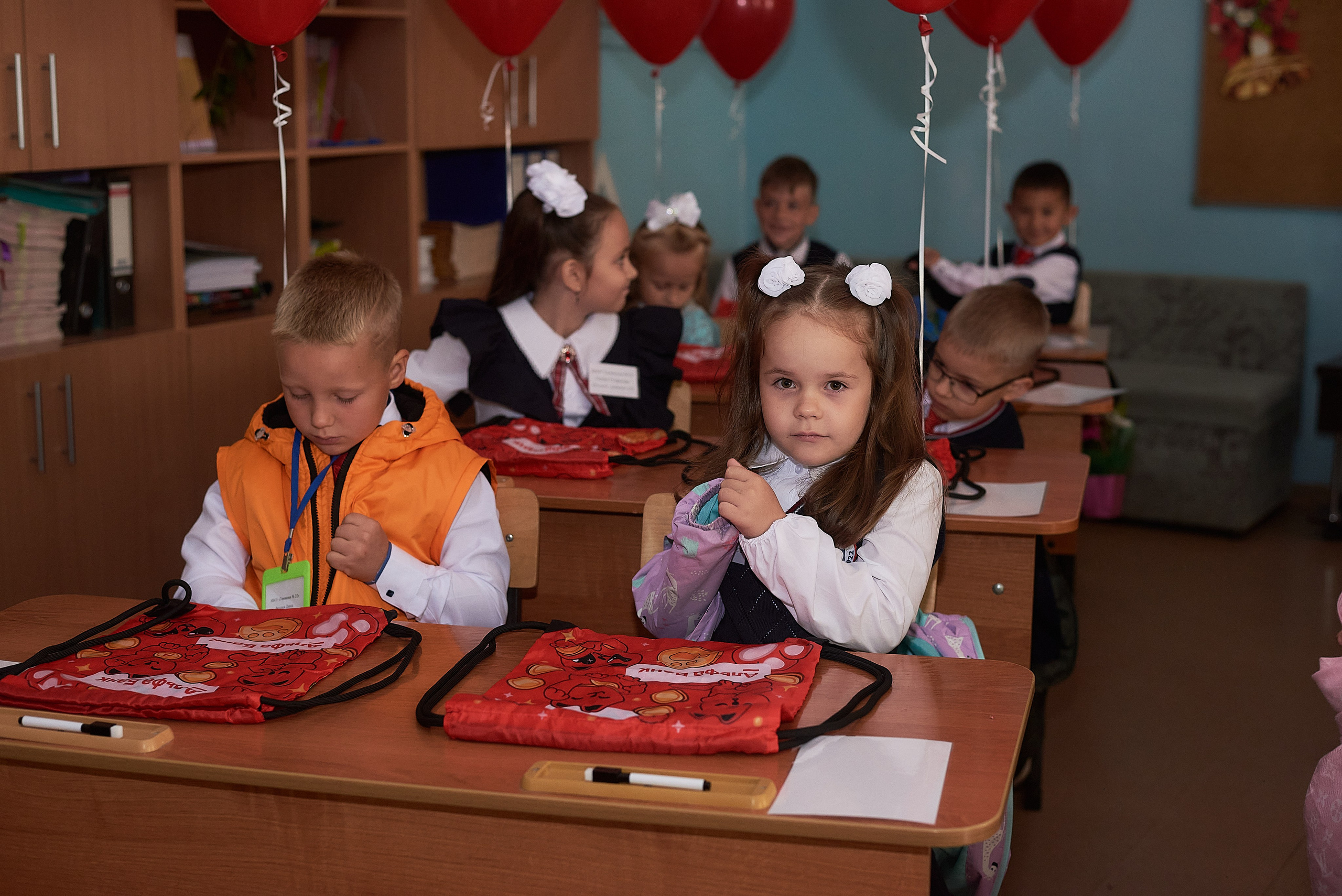 Первый класс. Фотограф Елена Дука. Контент съемка. Семейная фотография