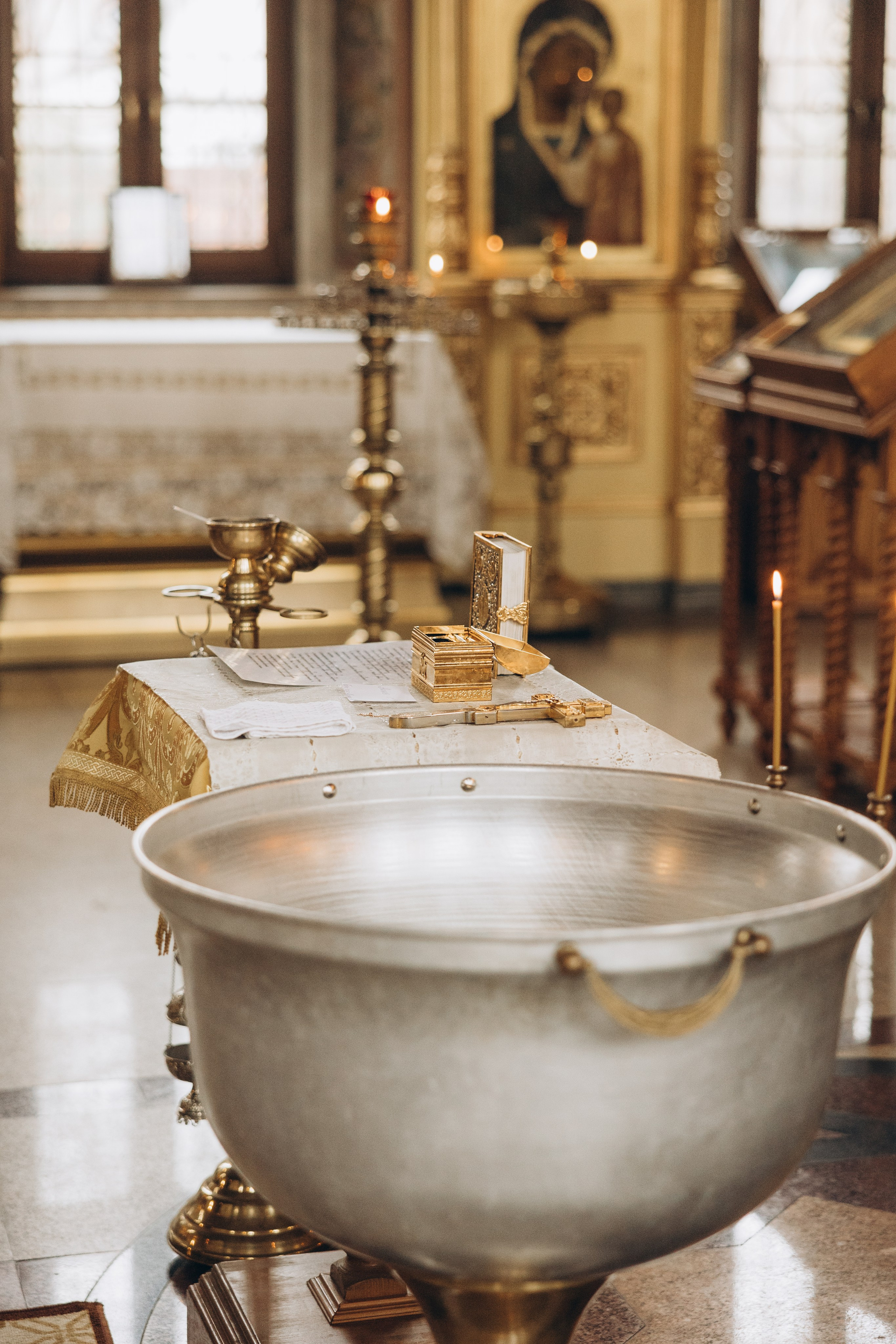 Крещение Дианы. Семейный фотограф в Москве Виктория Ястребинская