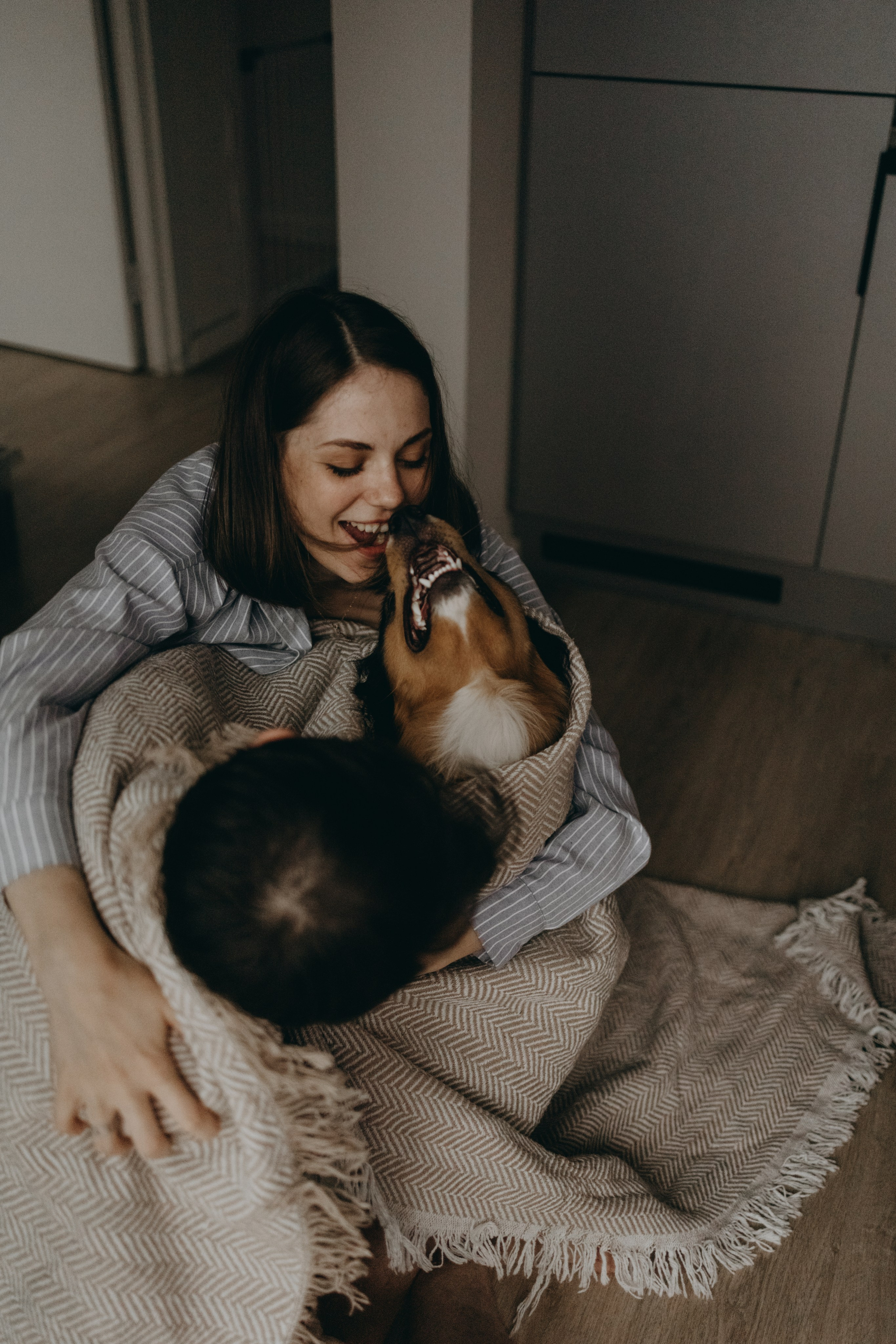 Настя, Никита и их Гром и Мяу. Фотограф — Анималист | Санкт-Петербург