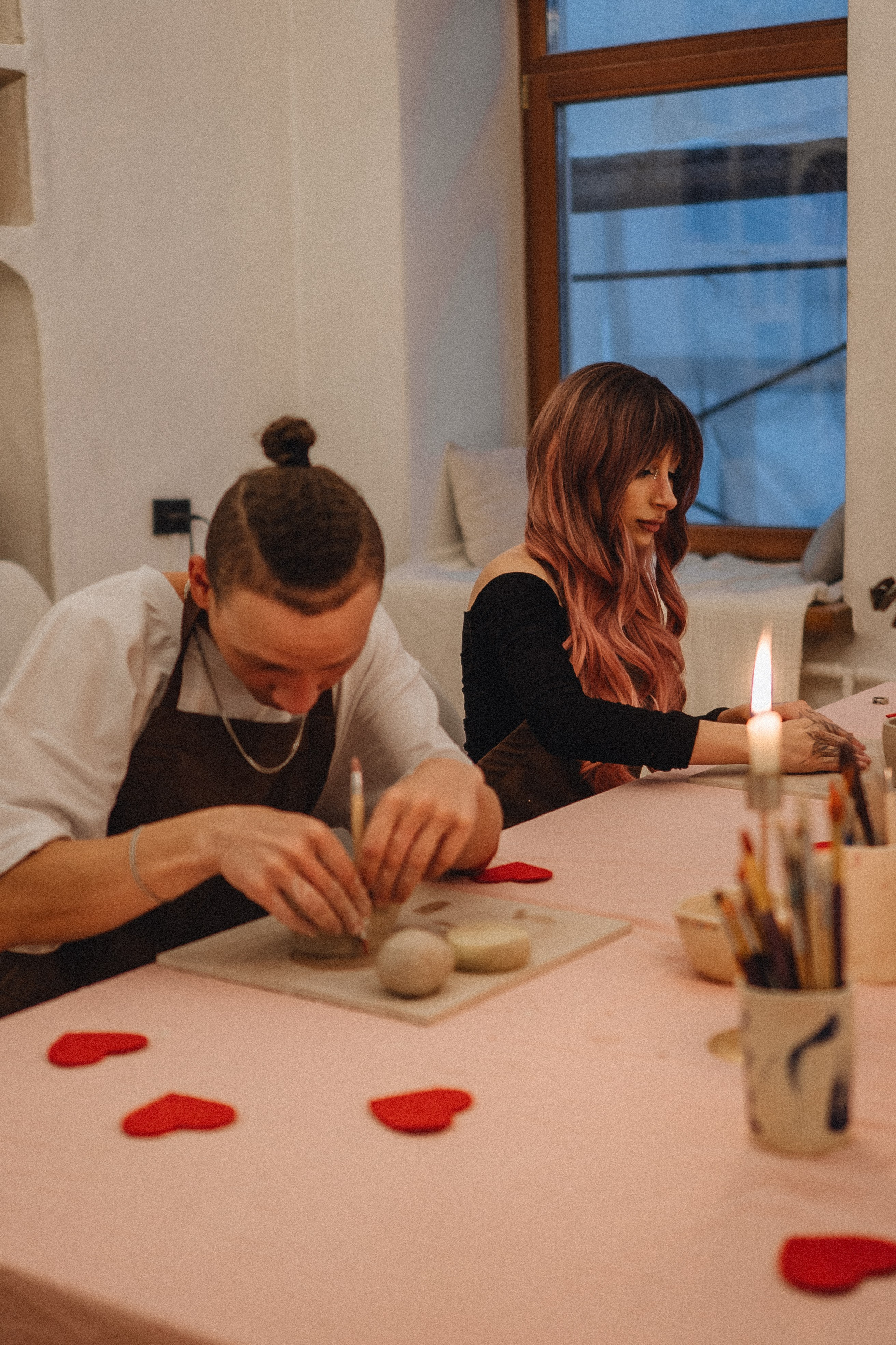 СВИДАНИЕ В ГОНЧАРНОЙ МАСТЕРСКОЙ. Профессиональный фотограф, Санкт-Петербург — Виктория Богомолова