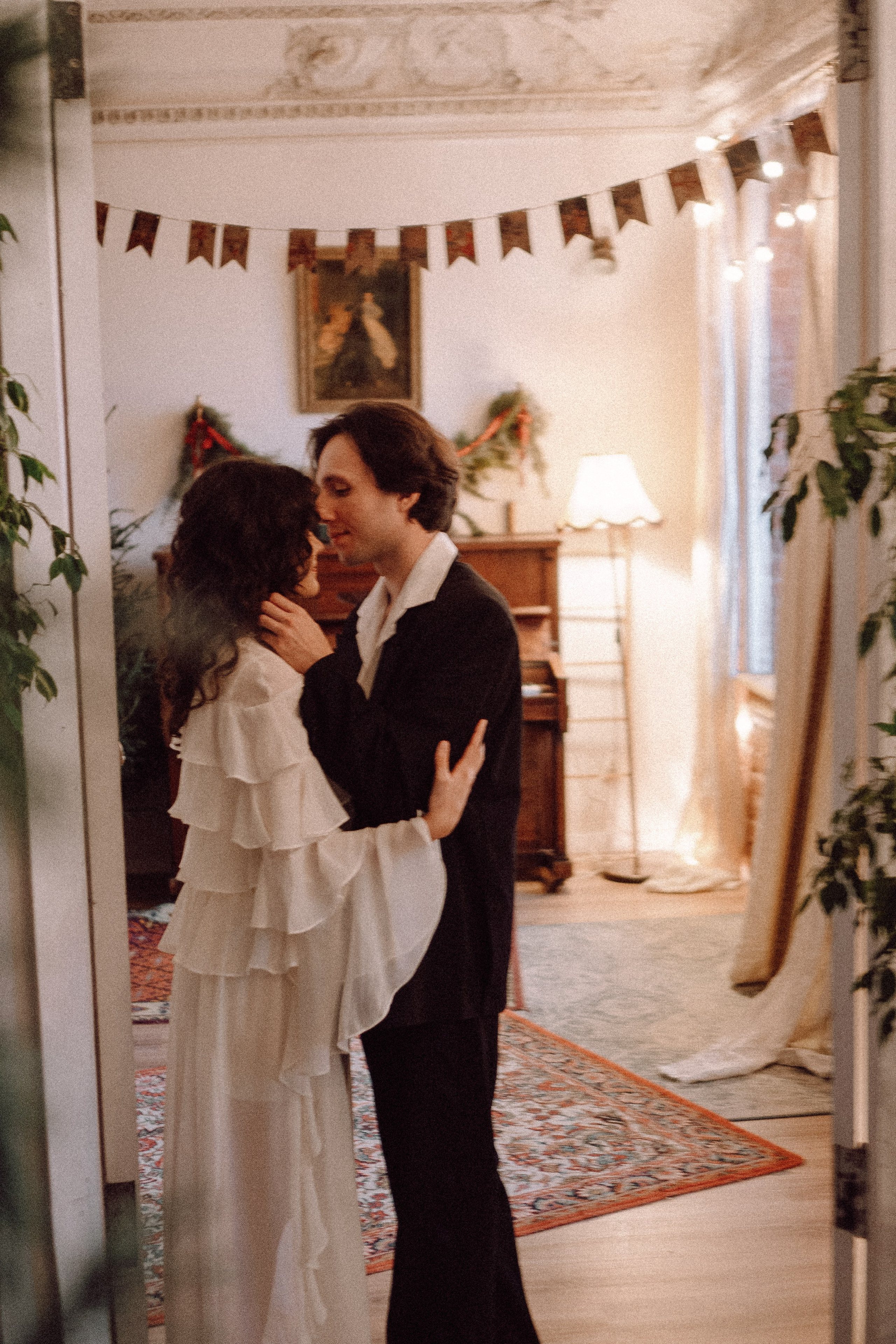 УТРО ЖЕНИХА И НЕВЕСТЫ В ФОТОСТУДИИ И ОСНОВНАЯ ФОТОСЕСИСИЯ ЗИМОЙ. Профессиональный фотограф, Санкт-Петербург — Виктория Богомолова