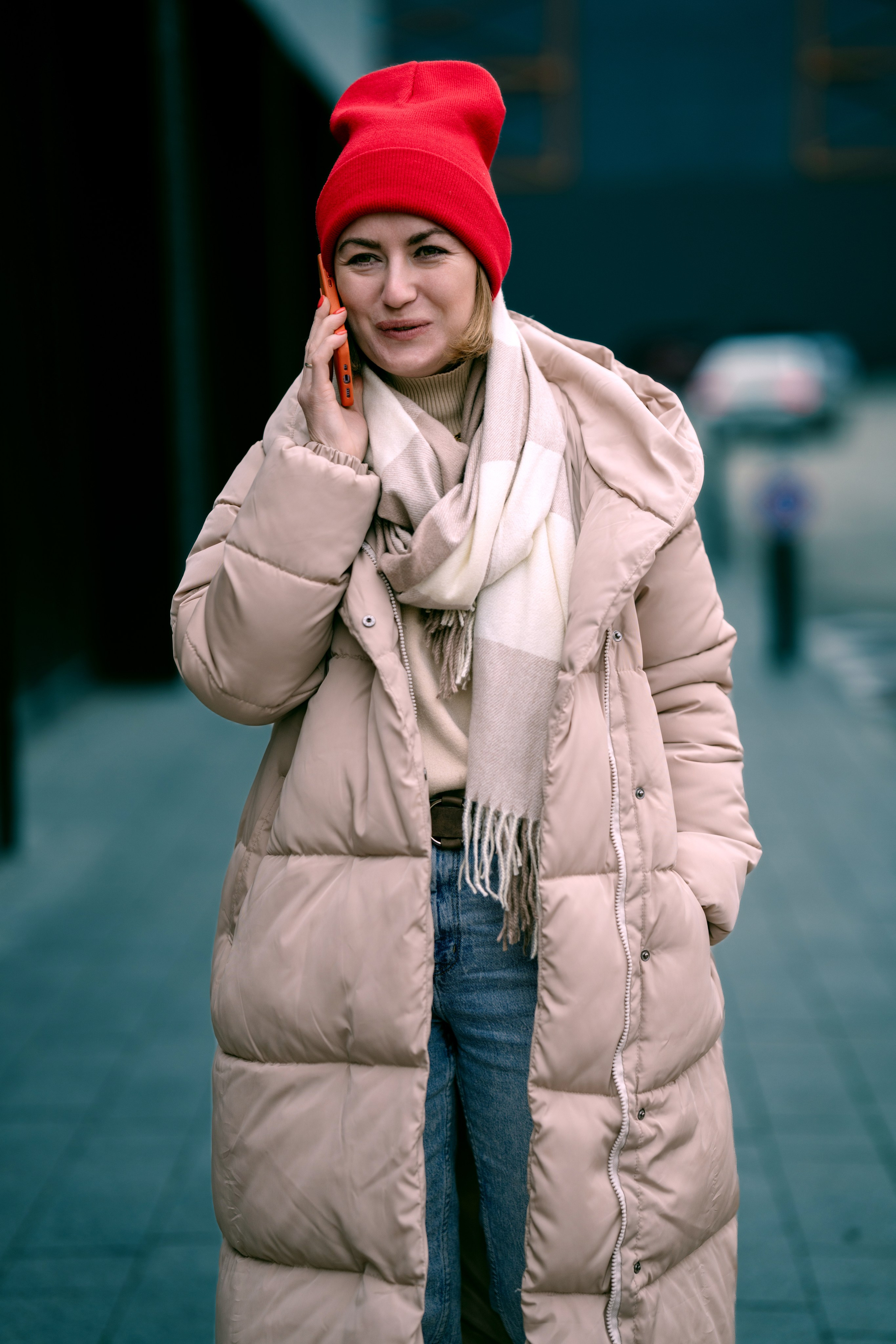 Съемка девушки.  Уличная фотосессия. Полозов