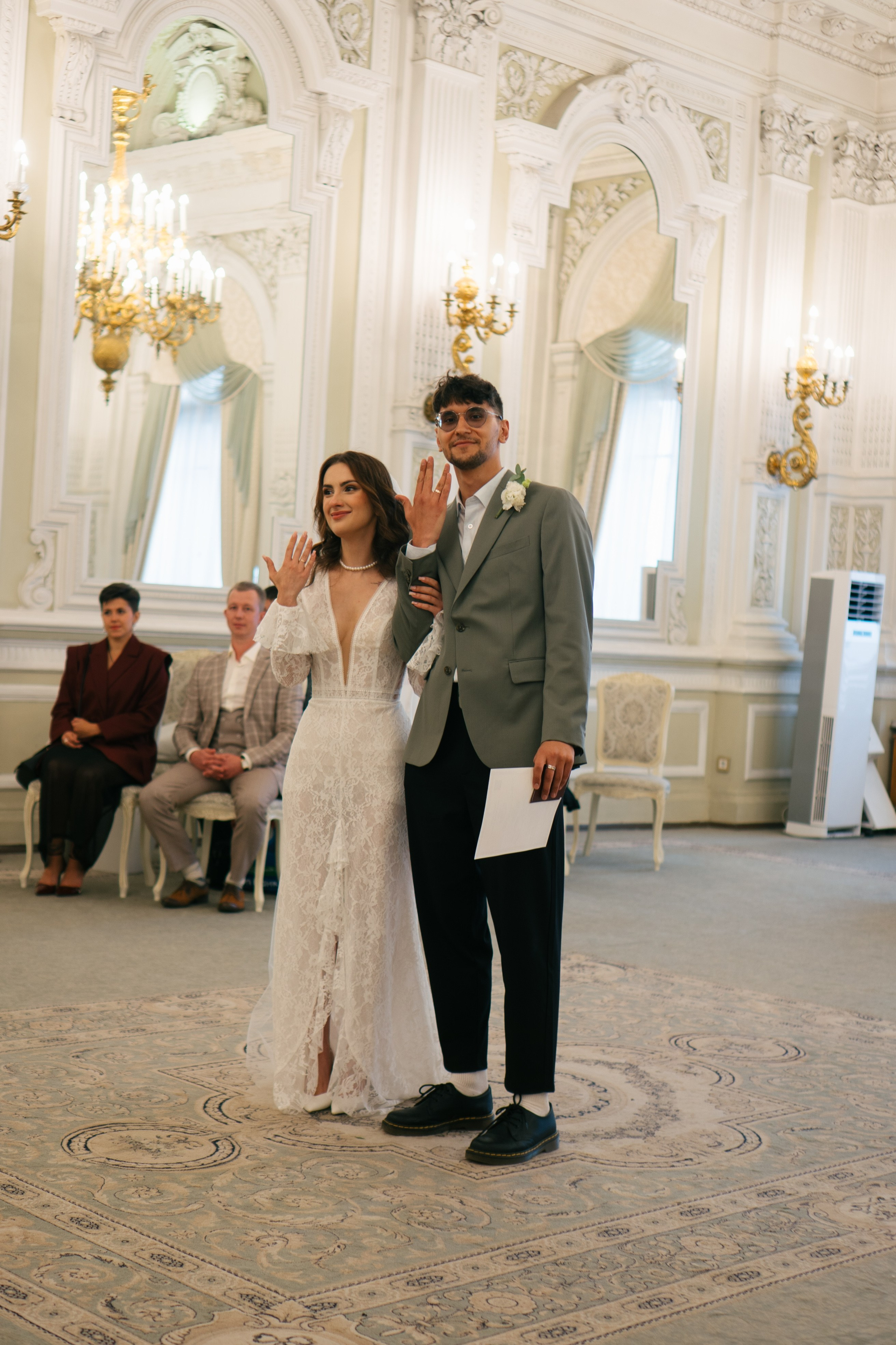 СВАДЕБНАЯ СЬЕМКА В ПЕРВОМ ДВОРЦЕ БРАКОСОЧЕТАНИЯ. Профессиональный фотограф, Санкт-Петербург — Виктория Богомолова