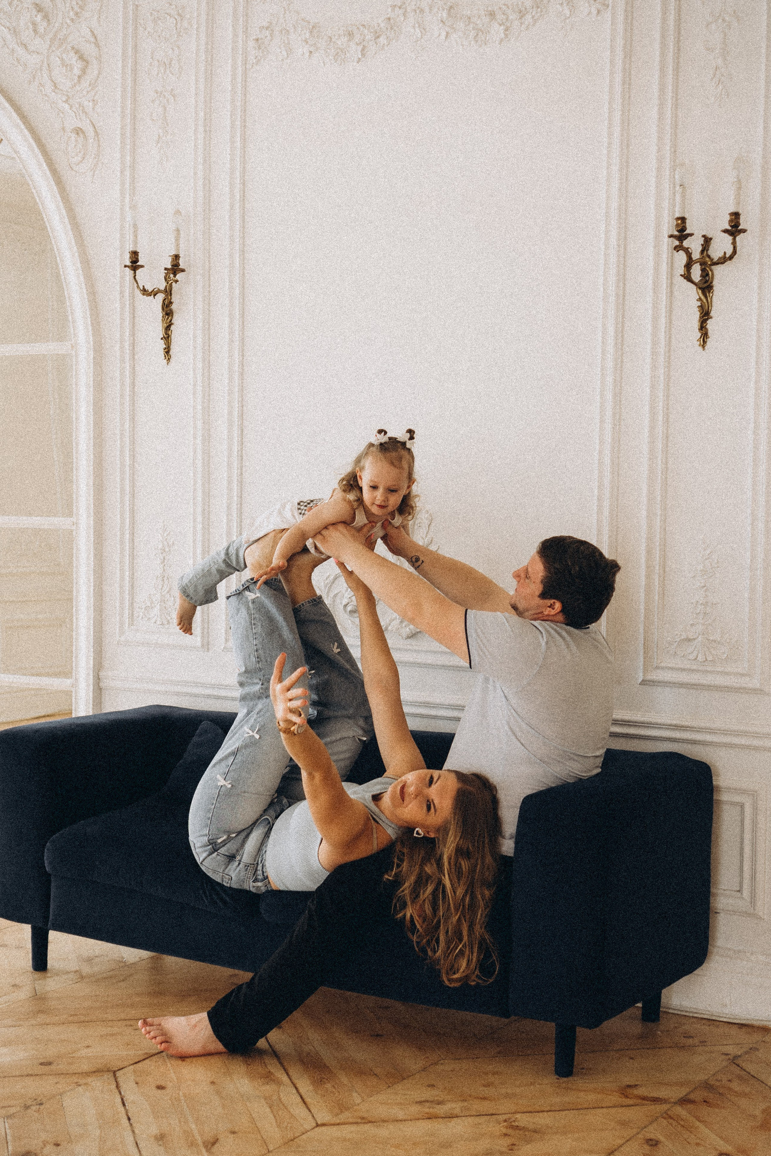 Семейная история в студии. Профессиональный фотограф, Санкт-Петербург — Виктория Богомолова