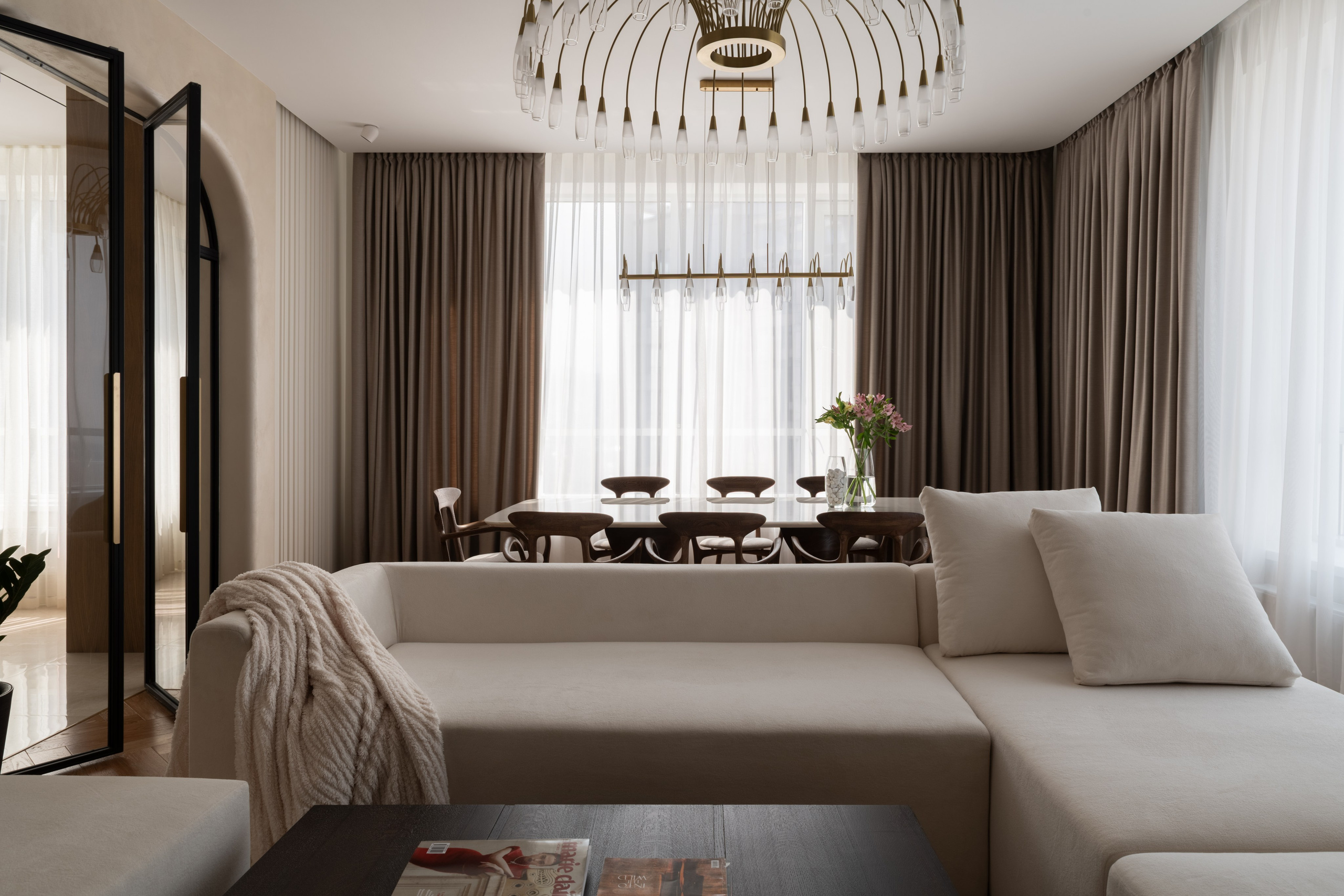 ЖК «Аль-Фараби 27», 120 м². Room Design Studio