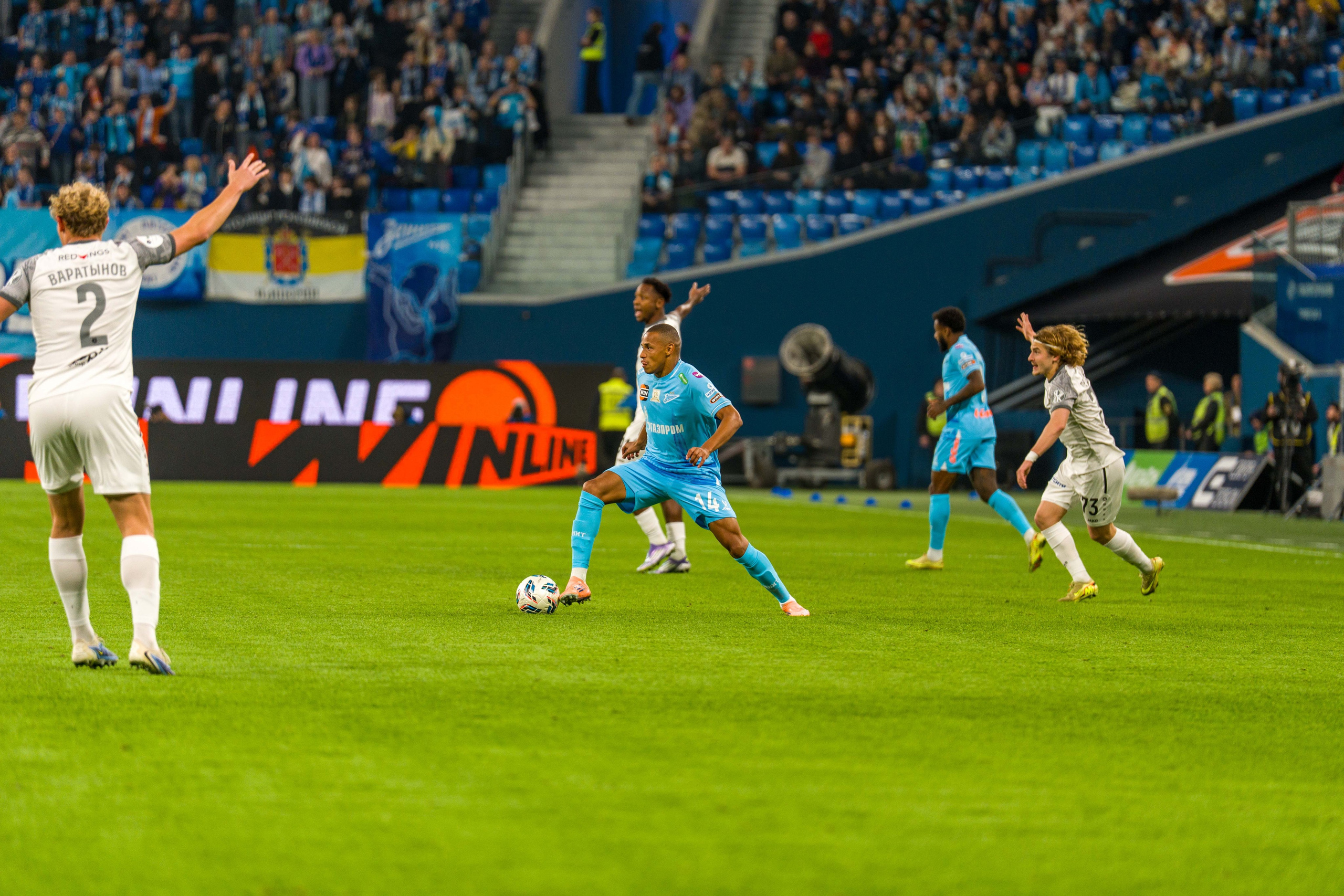 Zenit vs Baltika — RPL 2025/26 match gallery at Gazprom Arena | Anton Gauf. Sports Photographer in Saint Petersburg | Anton Hauff