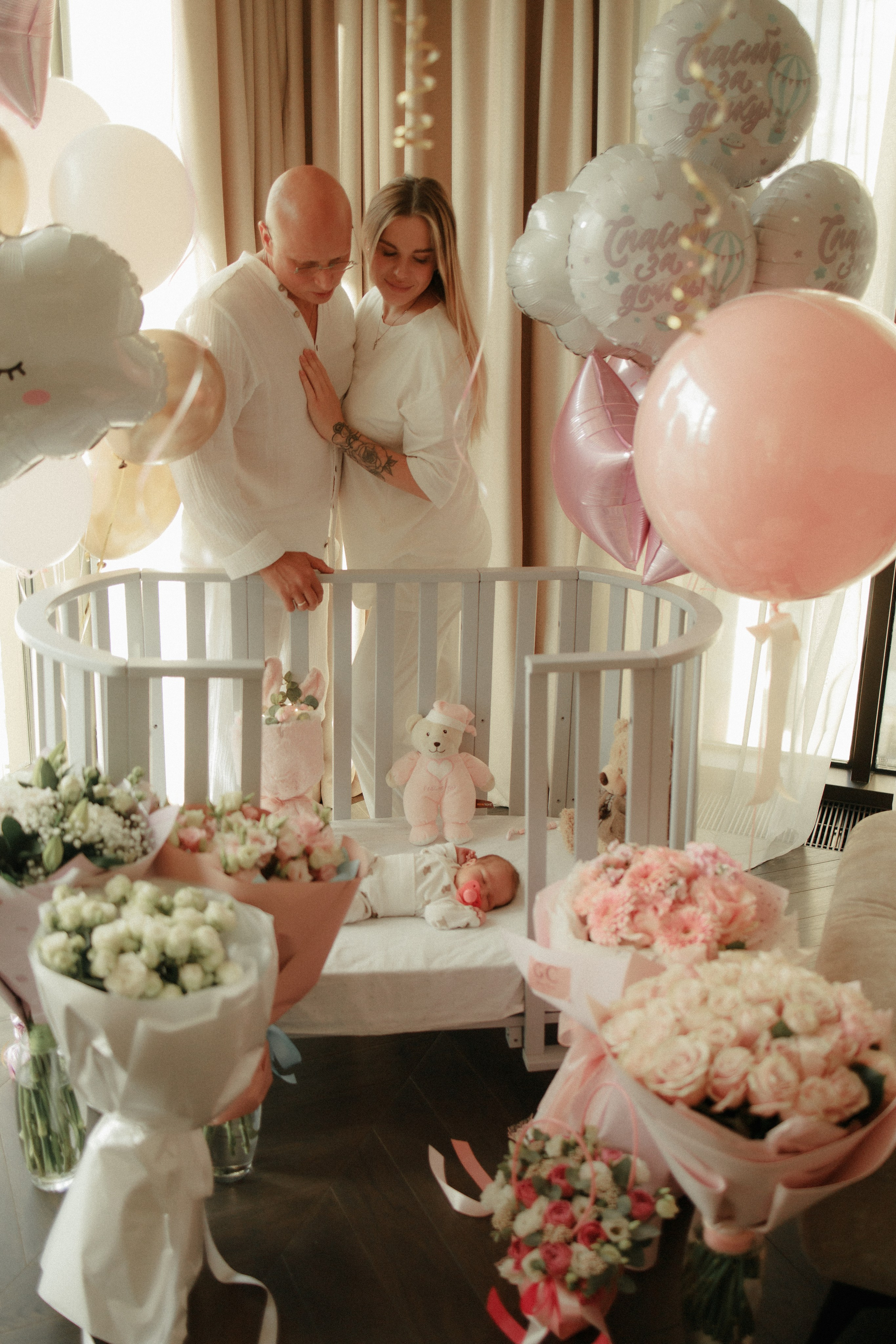 Выписка Милании. Семейный фотограф, фотограф новорожденных в Москве, Анастасия Федяева