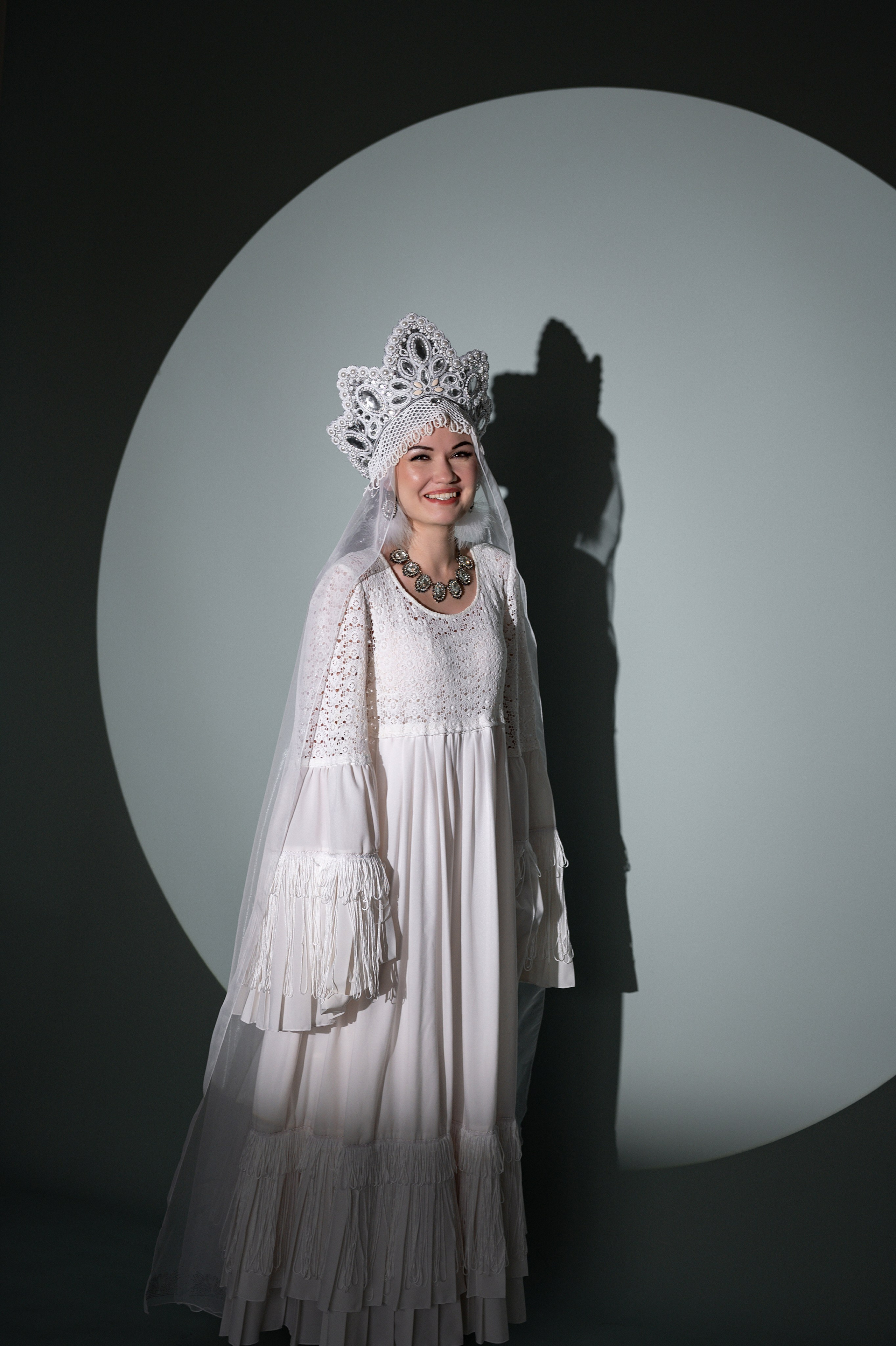 Фотосессия царевын-лебедь