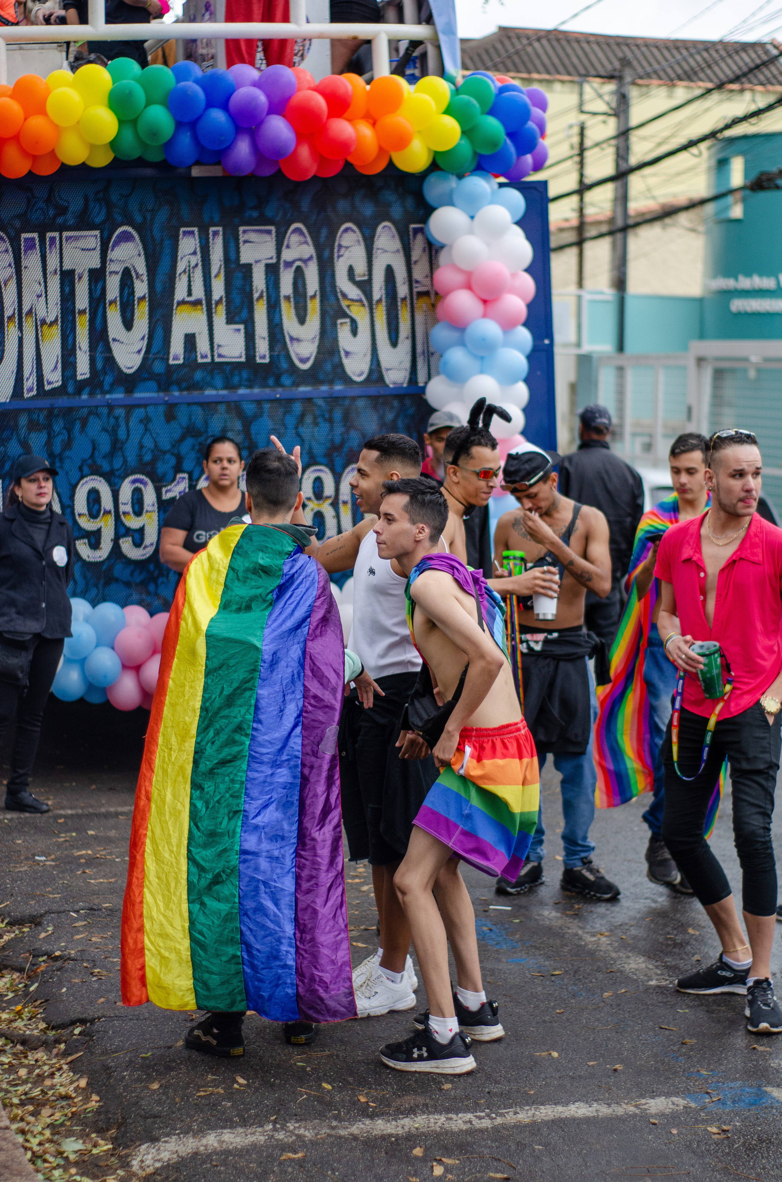 Parada LGBTQA+. Fotógrafo | Sessão de fotos