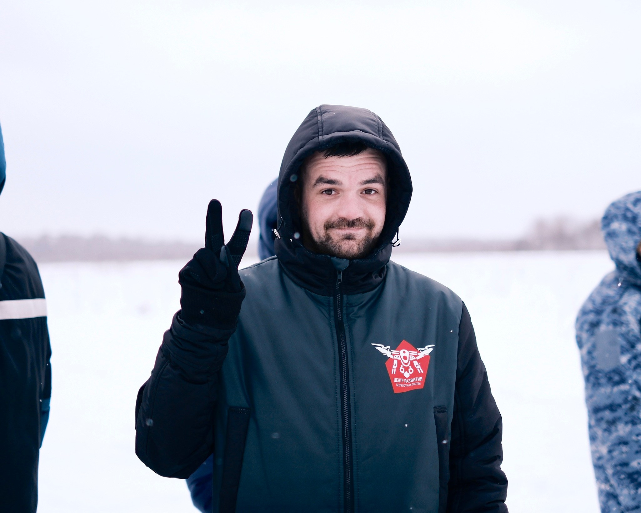 Репортаж с тренировки полетов БПЛА. Репортаж с возложения цветов 23.02.2023