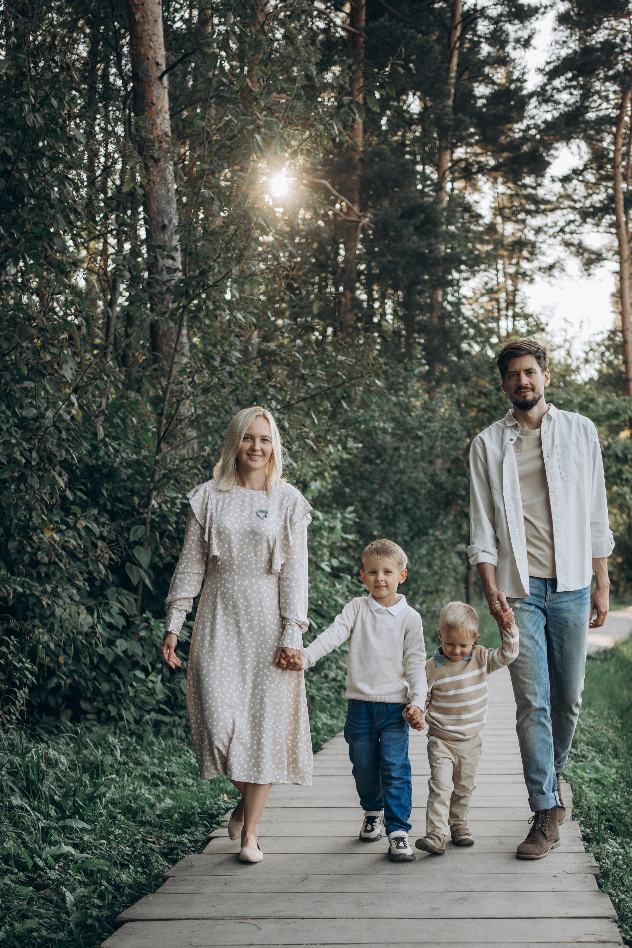 Прогулка в парке. Фотограф новорожденных и малышей до года в Москве Анастасия Соколова