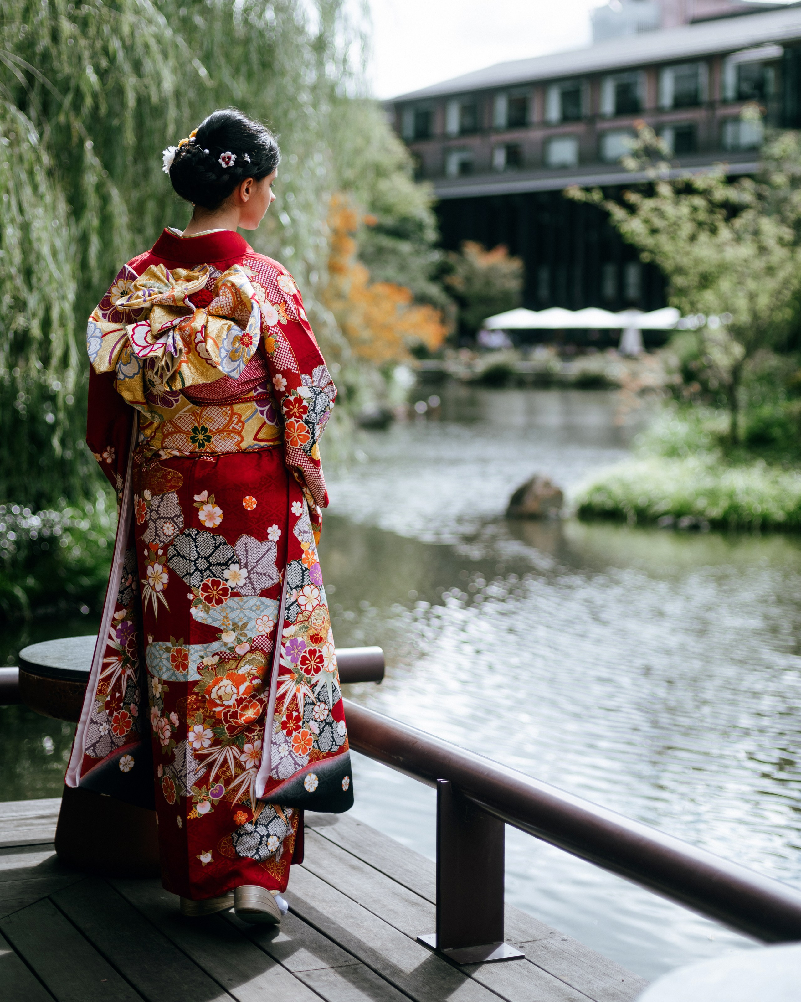 Kimono photoshoot in Kyoto. Photographer in Tokyo Anatolii Ozarto