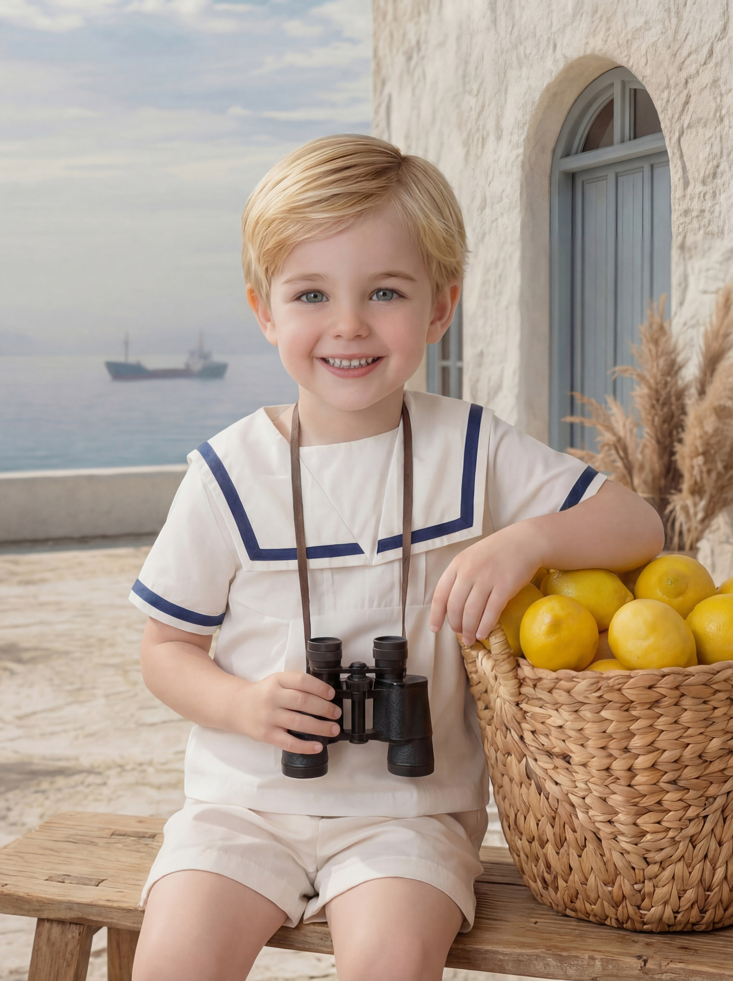 Греческие каникулы. Детская фотостудия Москва