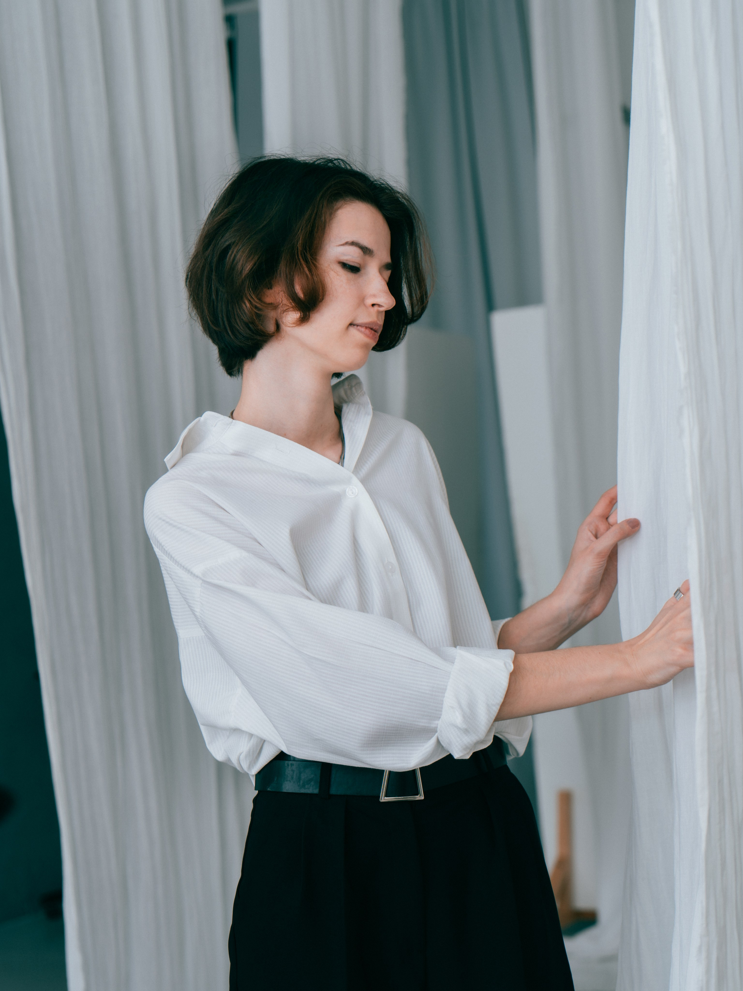 Портретная фотосессия для Полины в фотостудии. Светлана Гопанюк. Портретный фотограф. Санкт-Петербург. СПб